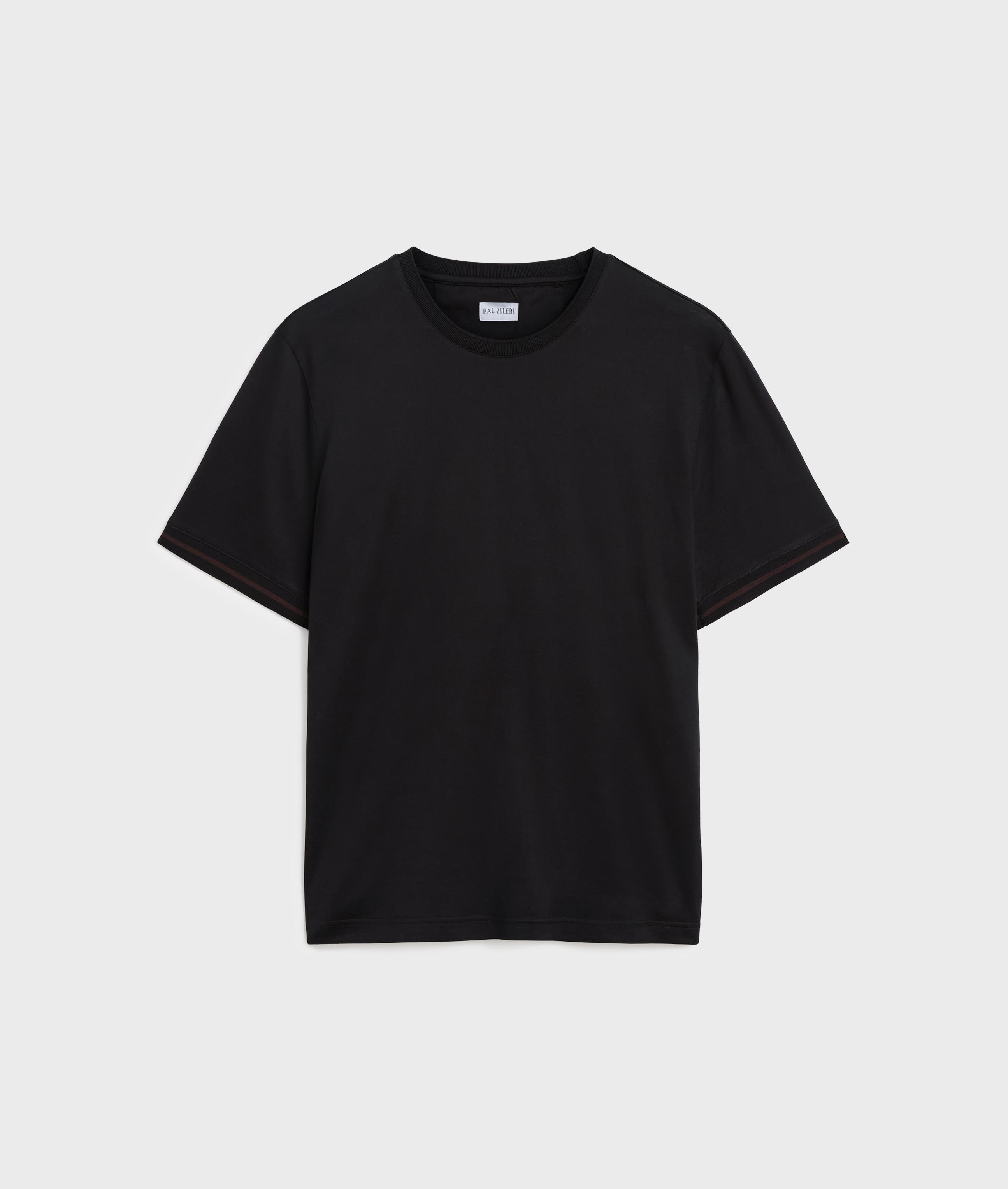 Tシャツ・カットソー Pal Zileri Cotton t-shirt PAL ZILERI Navy Cotton Jersey T-Shirt - LUXINABOX