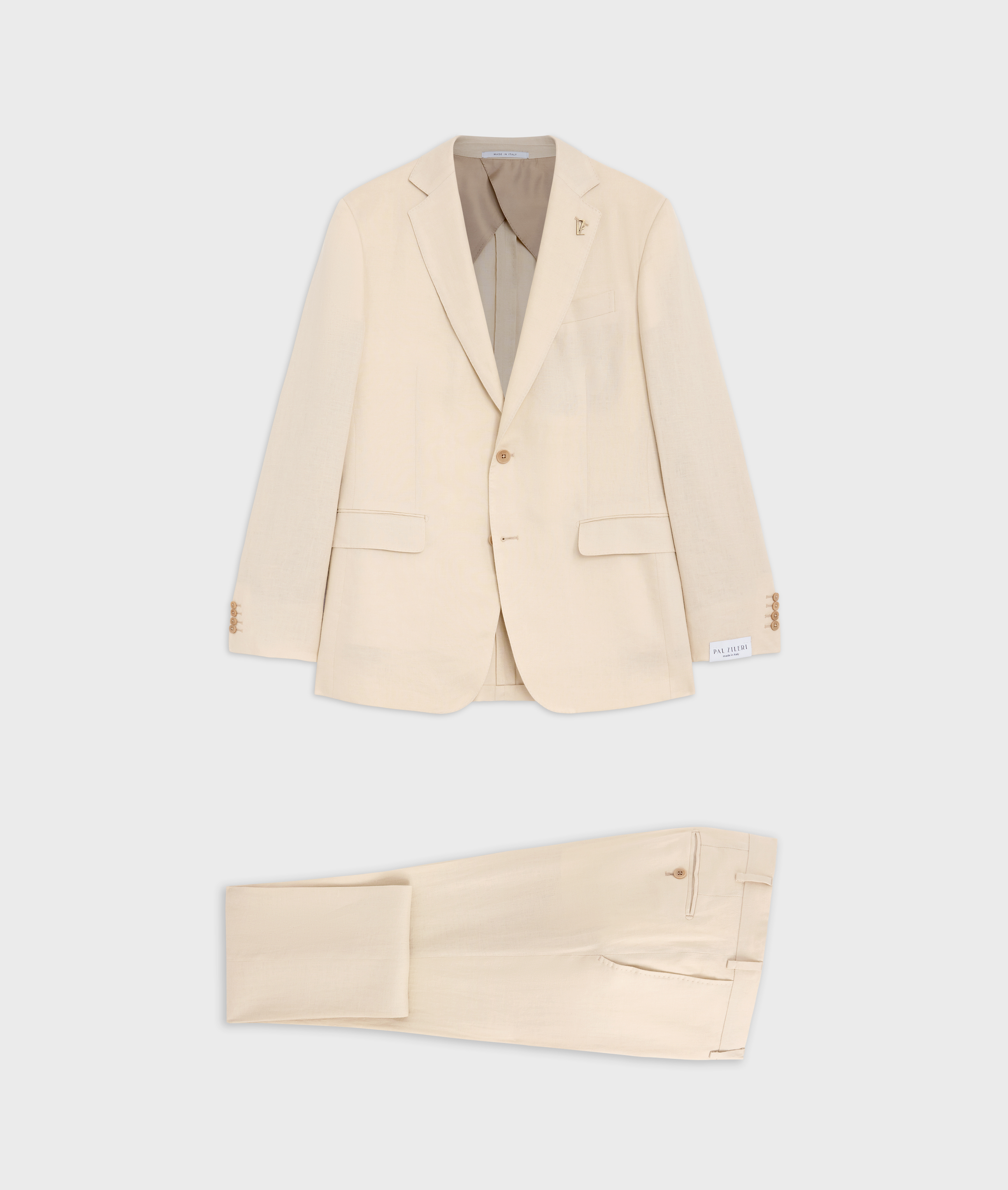 pure natural colored linen vicenza line dress Pal Zileri | Shop Online