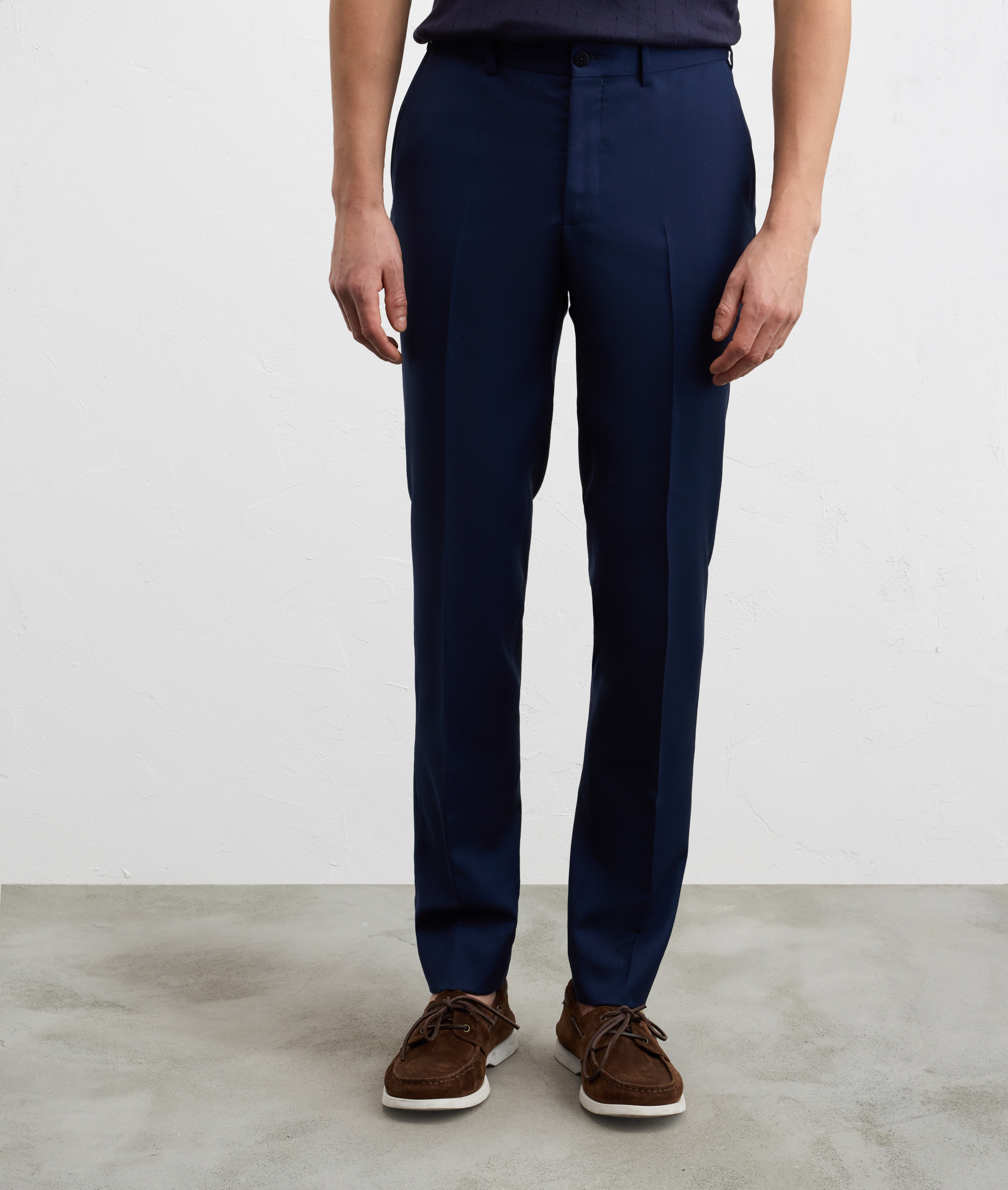新品GIRGIOARMANIスラックスブルー50 GIORGIO ARMANI | HOUYHNHNM（フイナム）