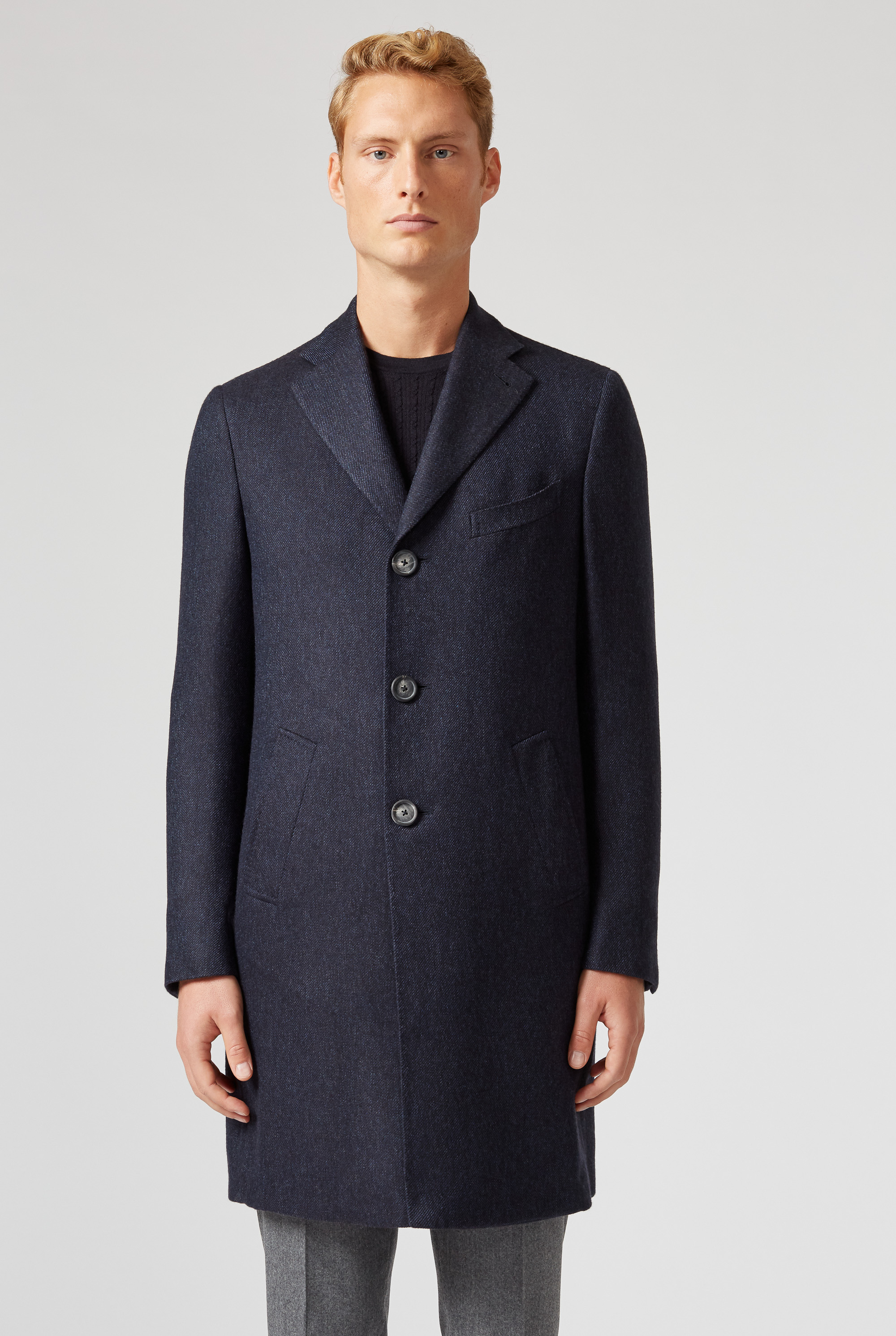 ノブ様ご対応中PAL ZILERI パルジレリ イタリア製 紺 ロングコート48 COAT Pal Zileri | Shop Online