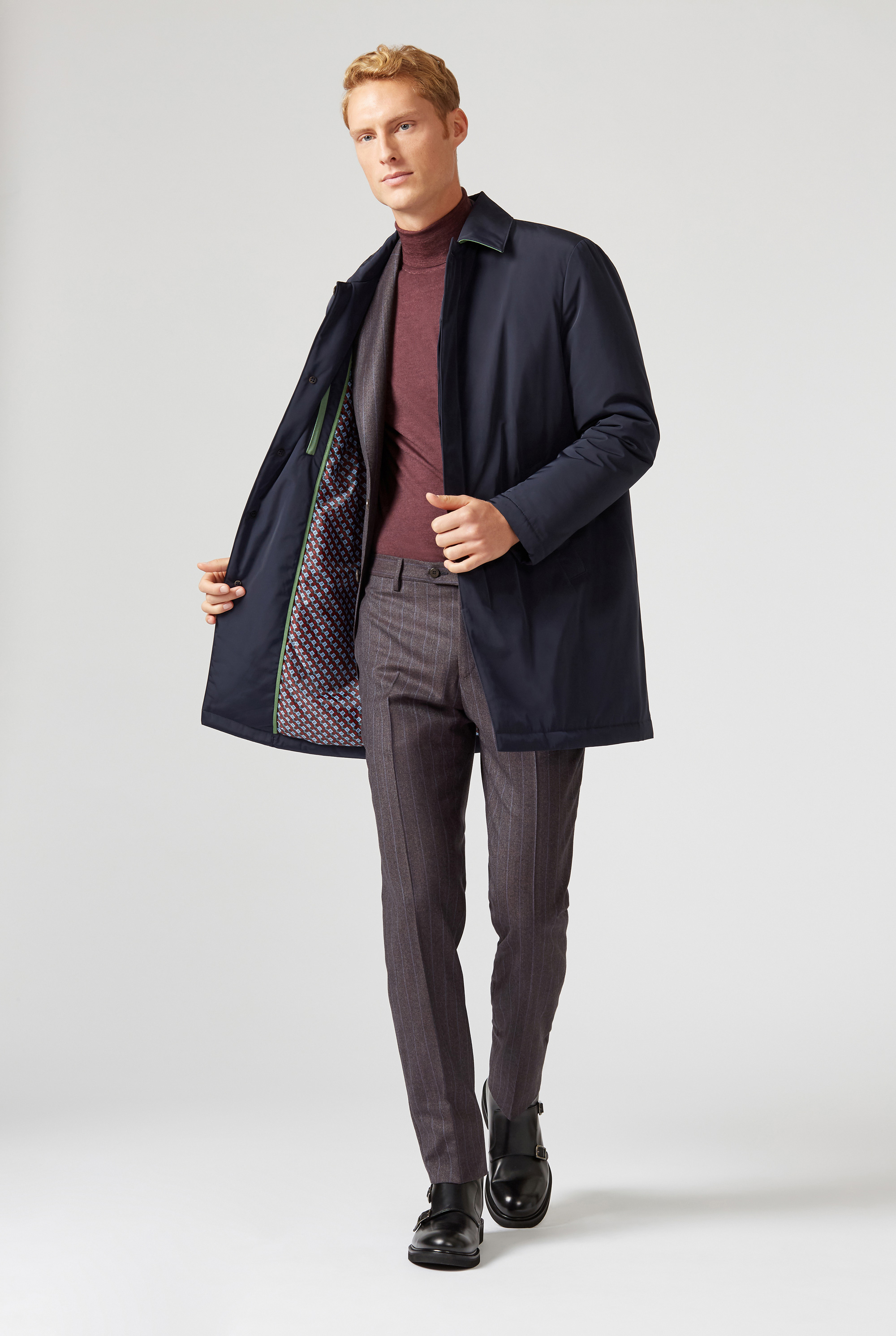 【関税込み】PAL ZILERI REVERSIBLE CAR COAT Pal Zileri Reversible Car Coat Coats And Trench Coats
