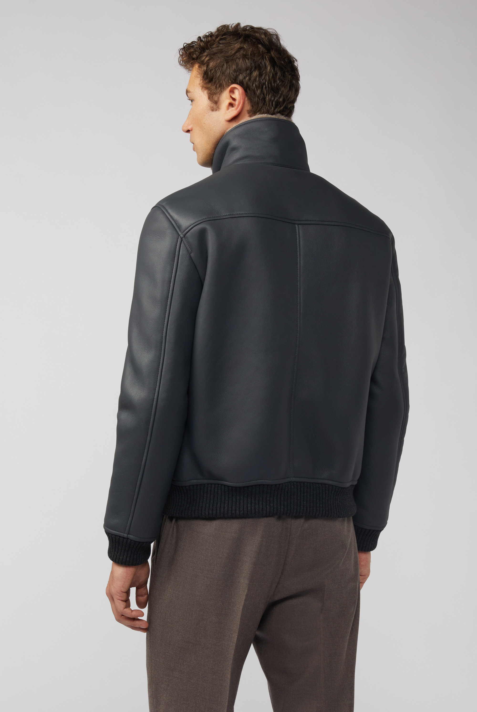 Shearling Bomber Pal Zileri | Shop Online