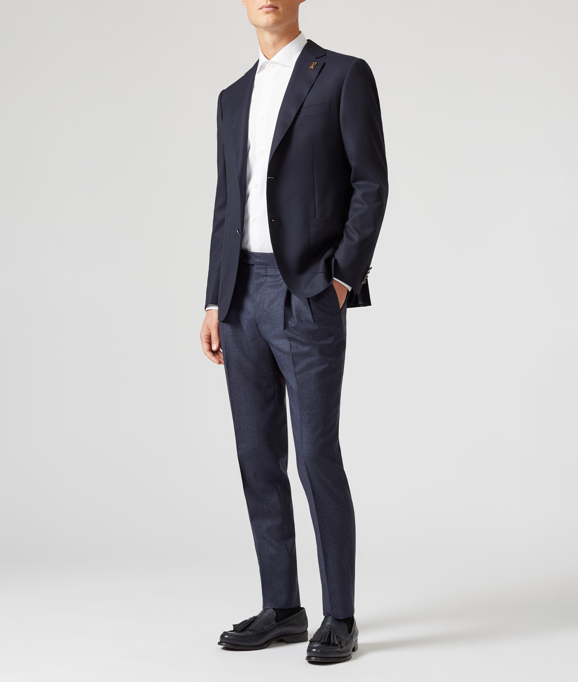 Giacca Vicenza in Pura Lana Regular Fit Blu Navy | Pal Zileri