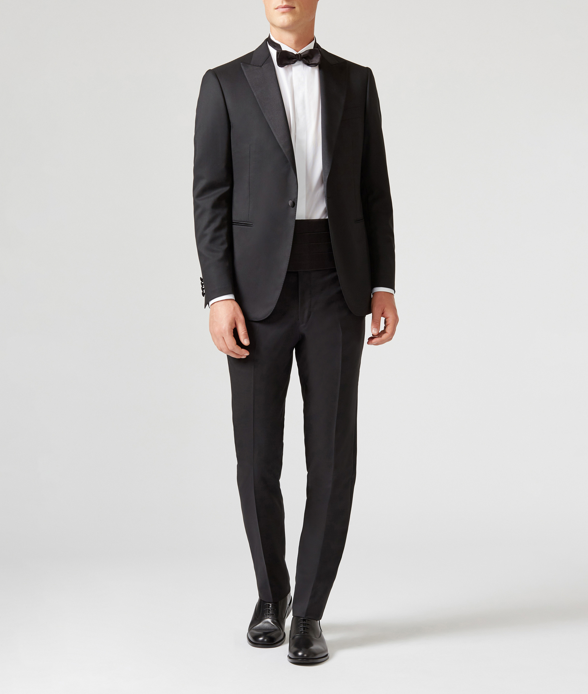 Suit in Pure Wool Regular Fit Black | Pal Zileri