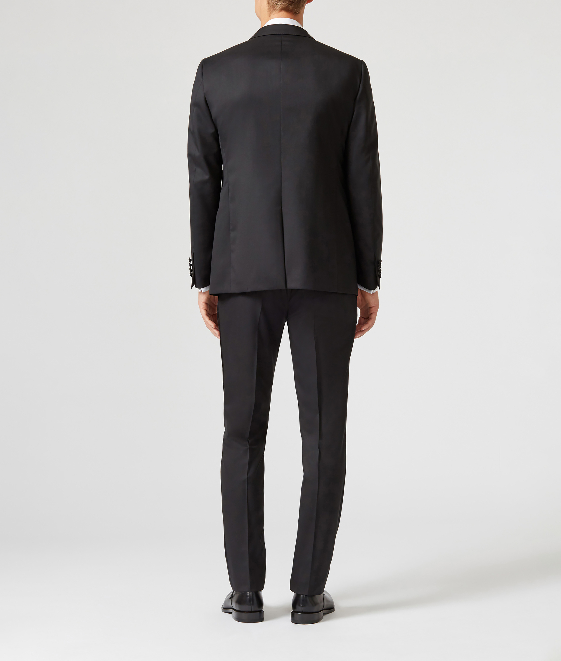 Suit in Pure Wool Regular Fit Black | Pal Zileri