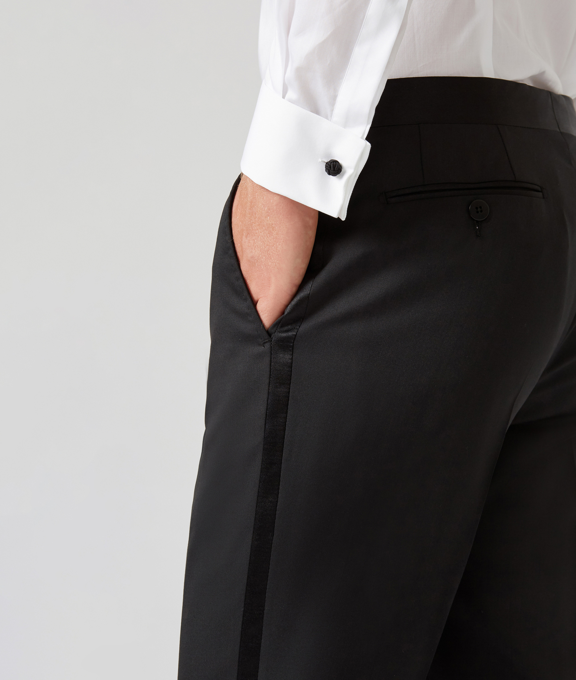 Suit in Pure Wool Regular Fit Black | Pal Zileri