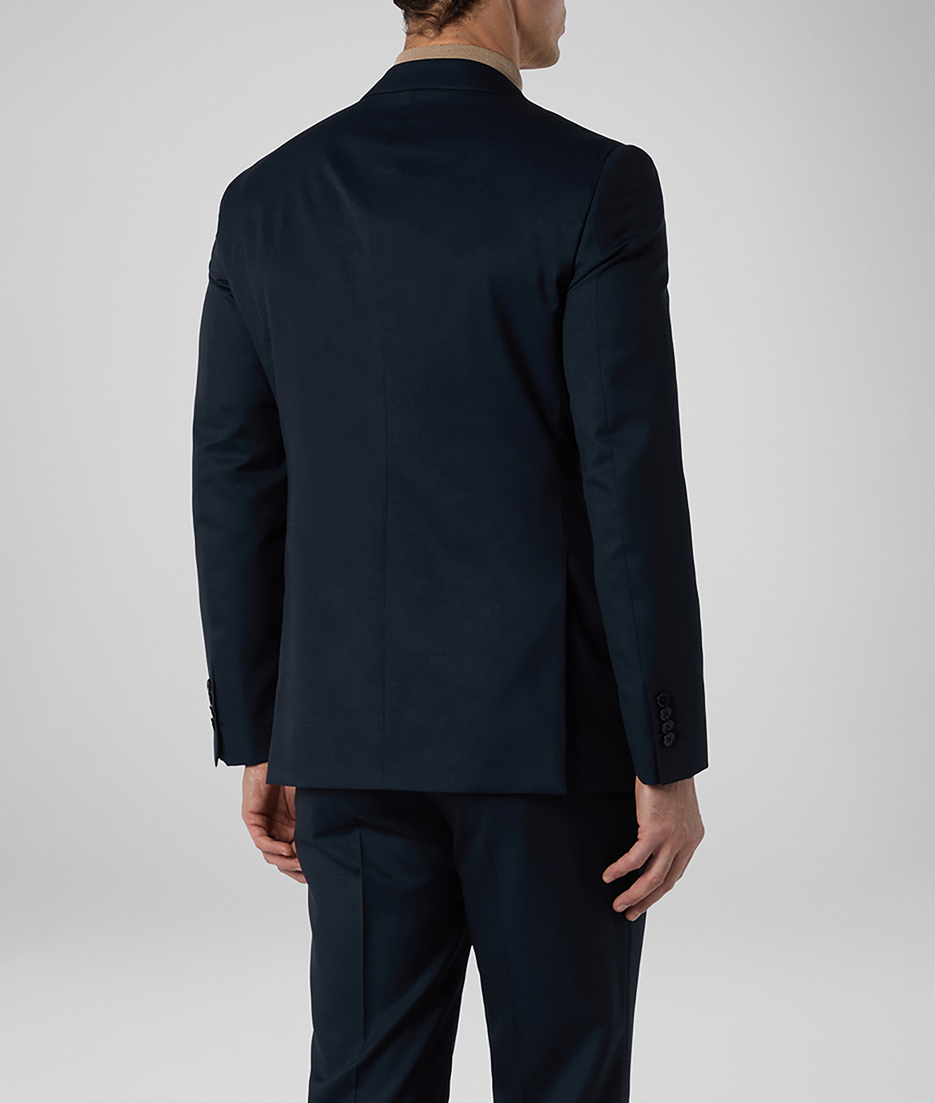 Vicenza Suit in Pure Wool Navy Blue | Pal Zileri
