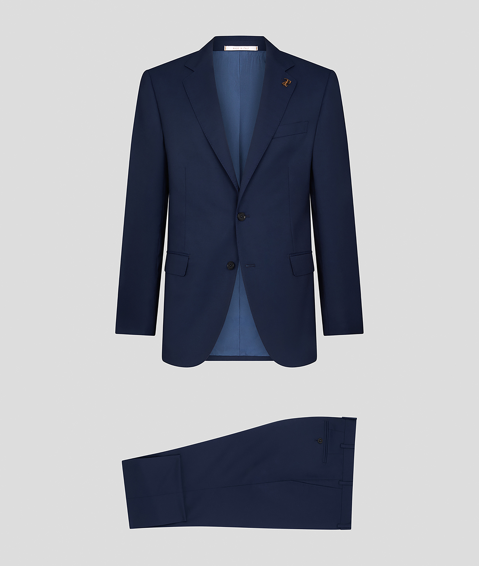 Vicenza Suit in Pure Wool Blue | Pal Zileri