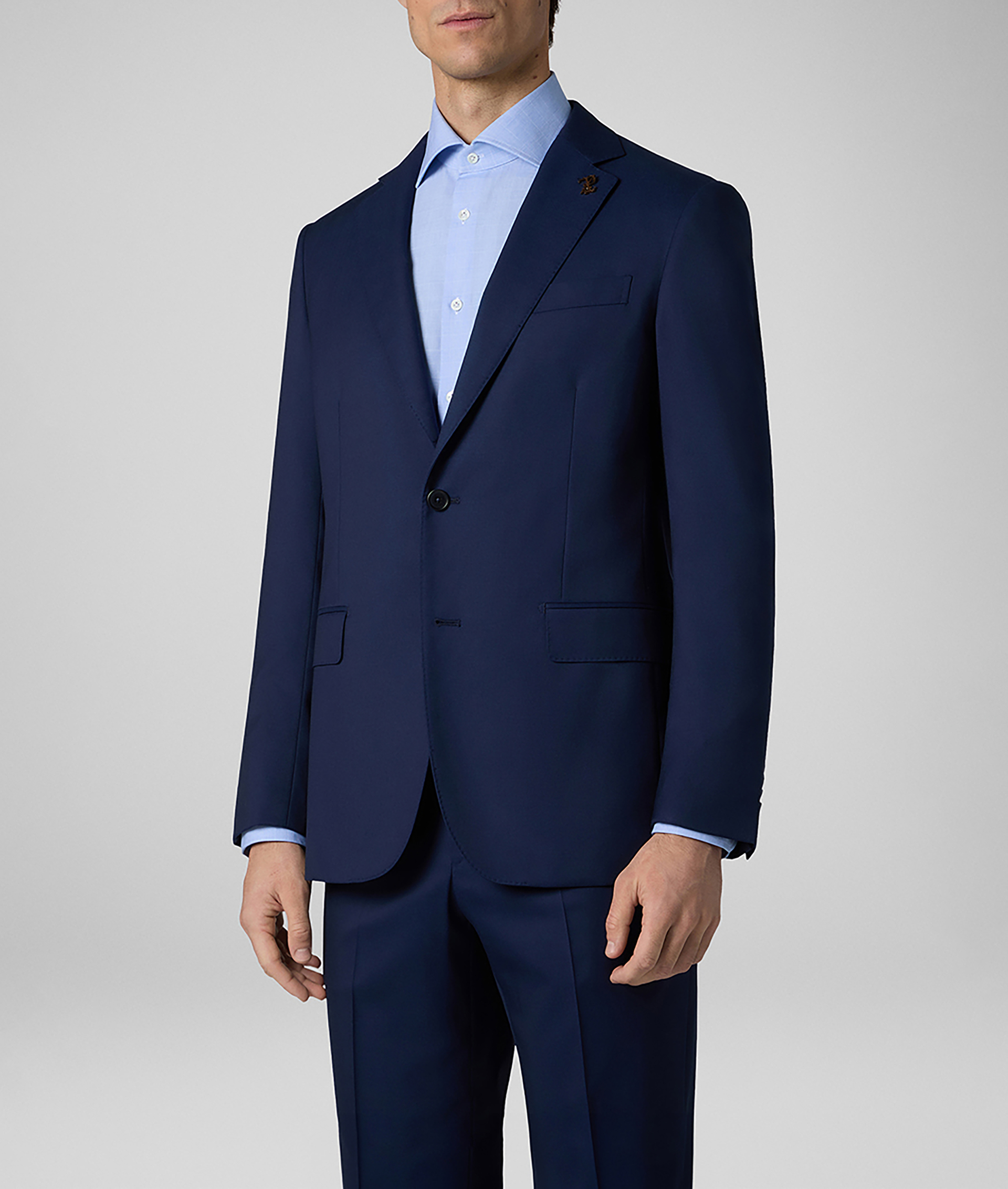 Vicenza Suit in Pure Wool Blue | Pal Zileri