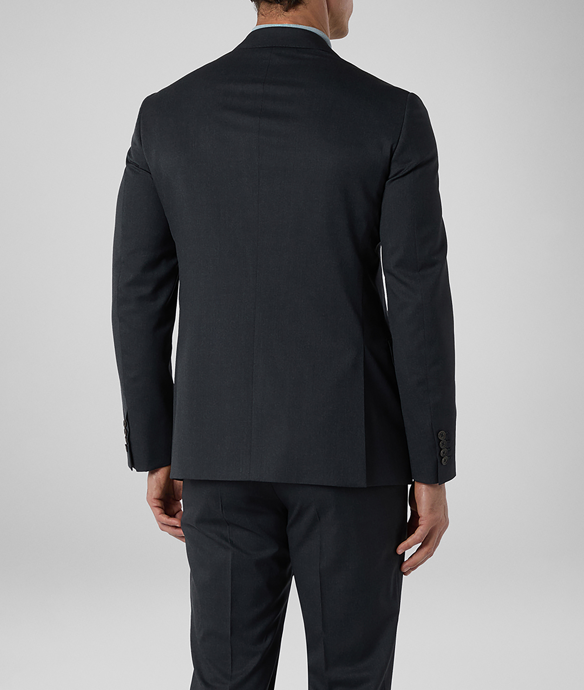 Vicenza Suit in Pure Wool Dark Grey | Pal Zileri