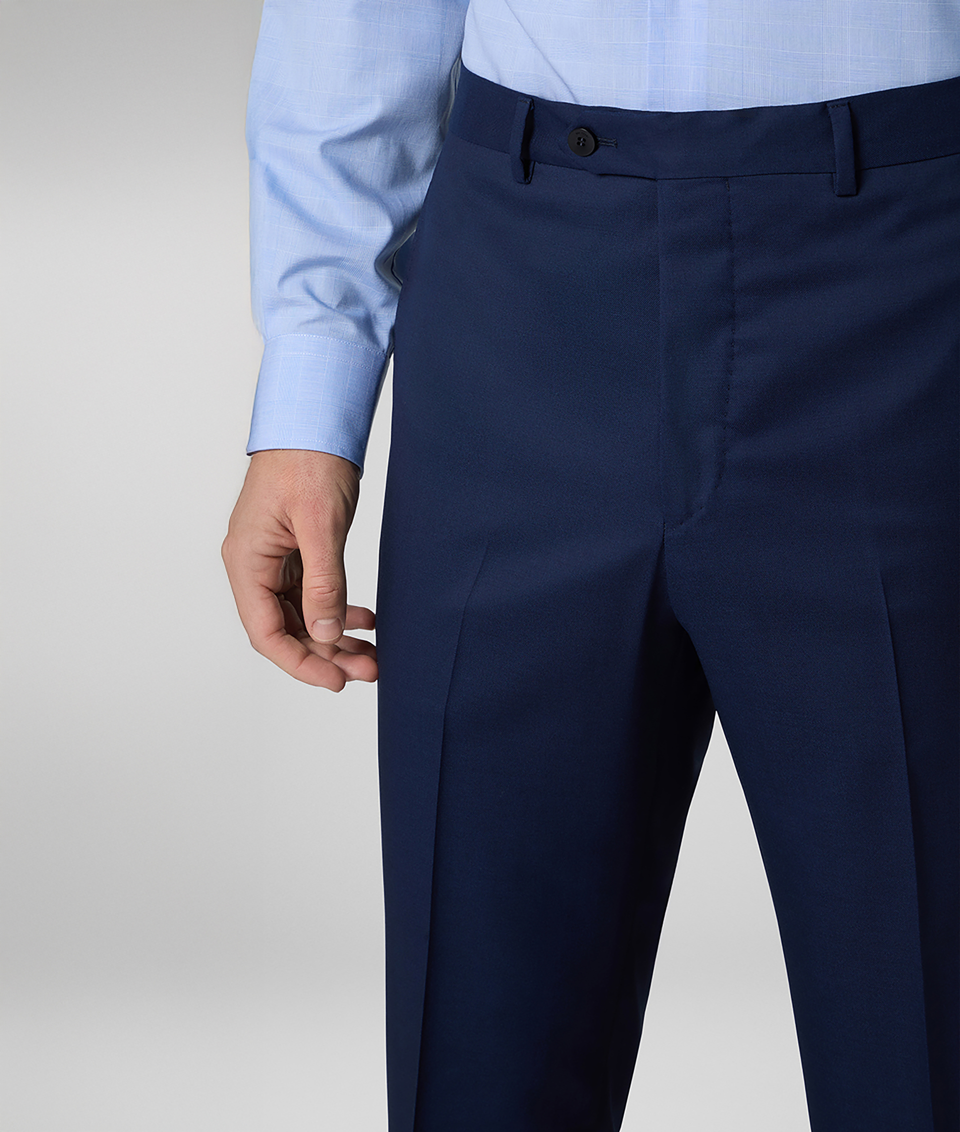 Vicenza Suit in Pure Wool Blue | Pal Zileri