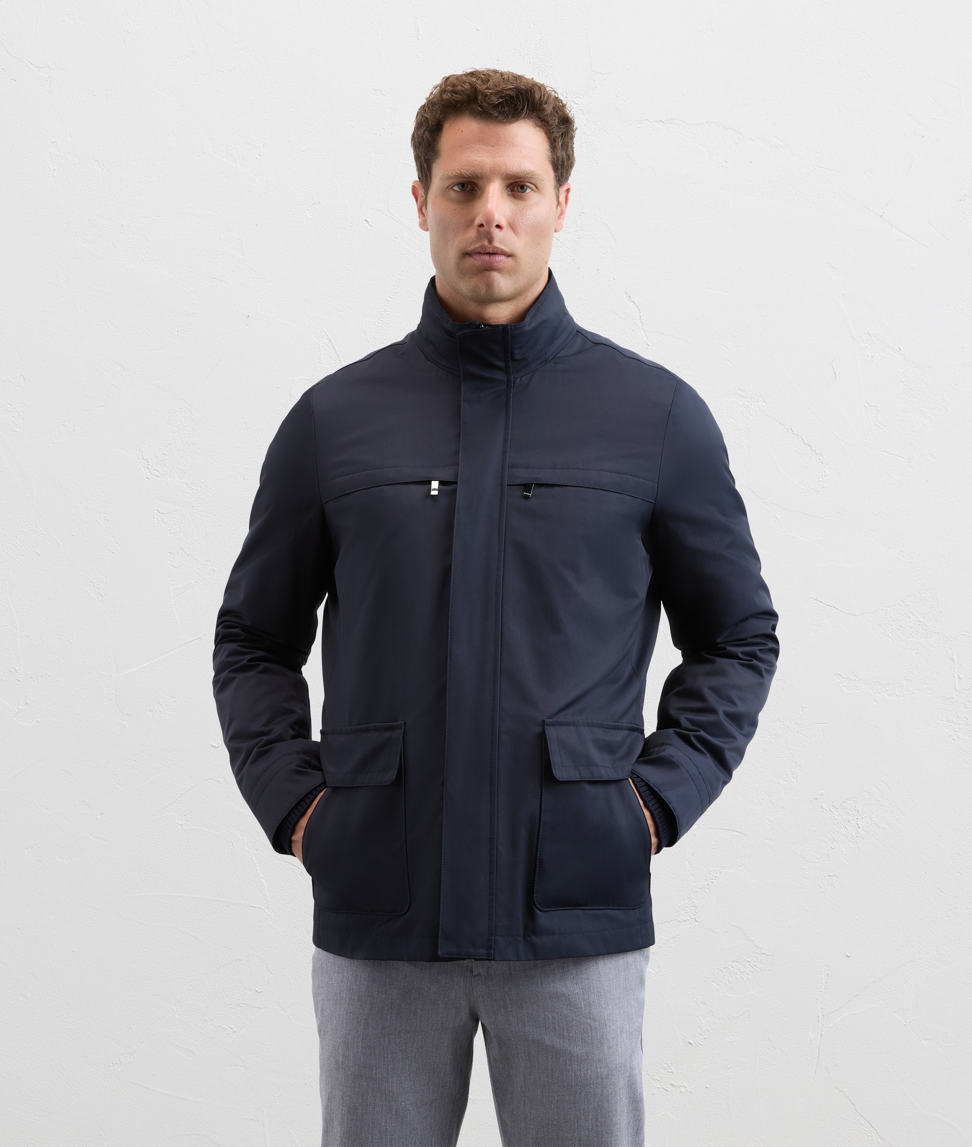 Oyster Field Jacket - Pal Zileri | Official Website