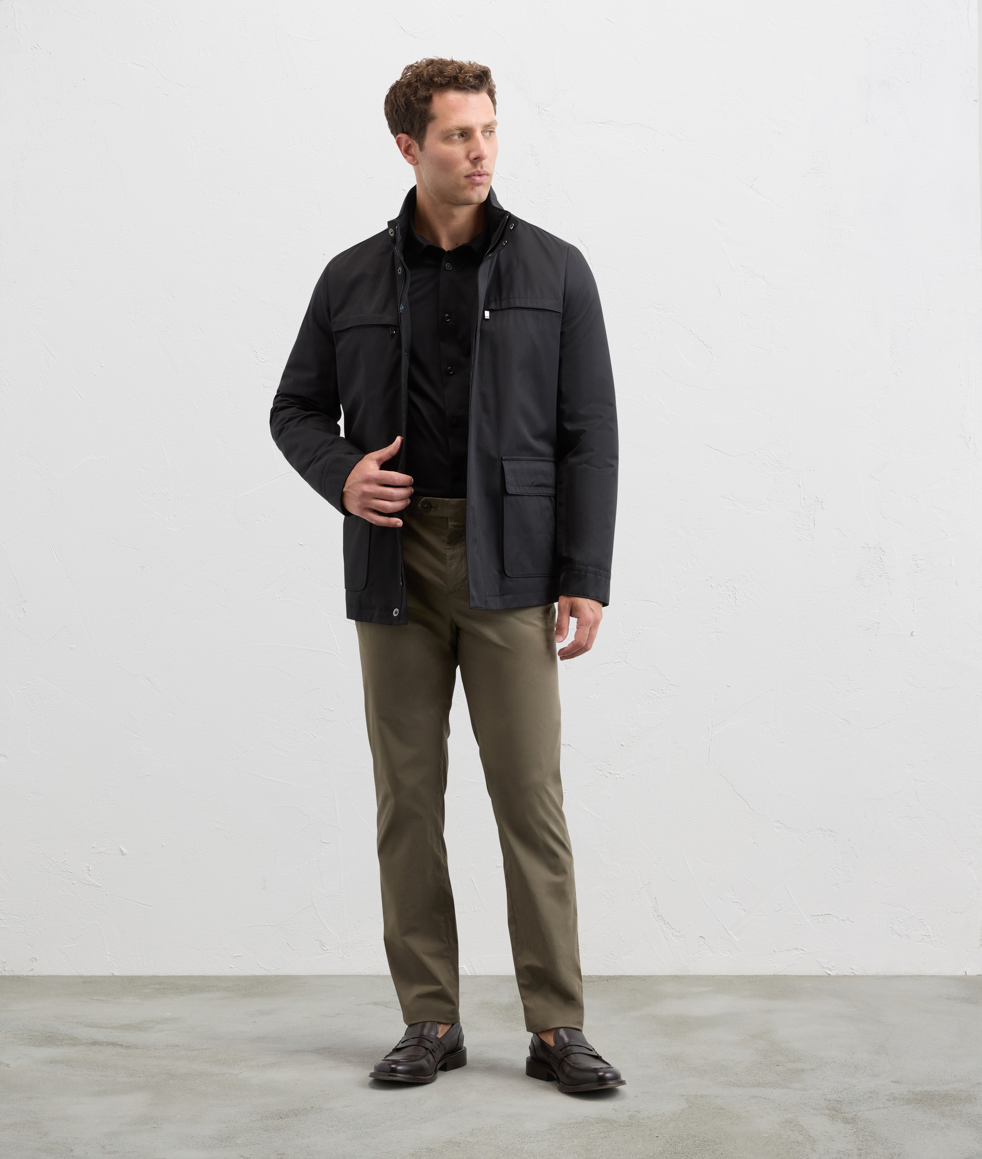 Oyster Field Jacket - Outerwear - Pal Zileri | Official Website