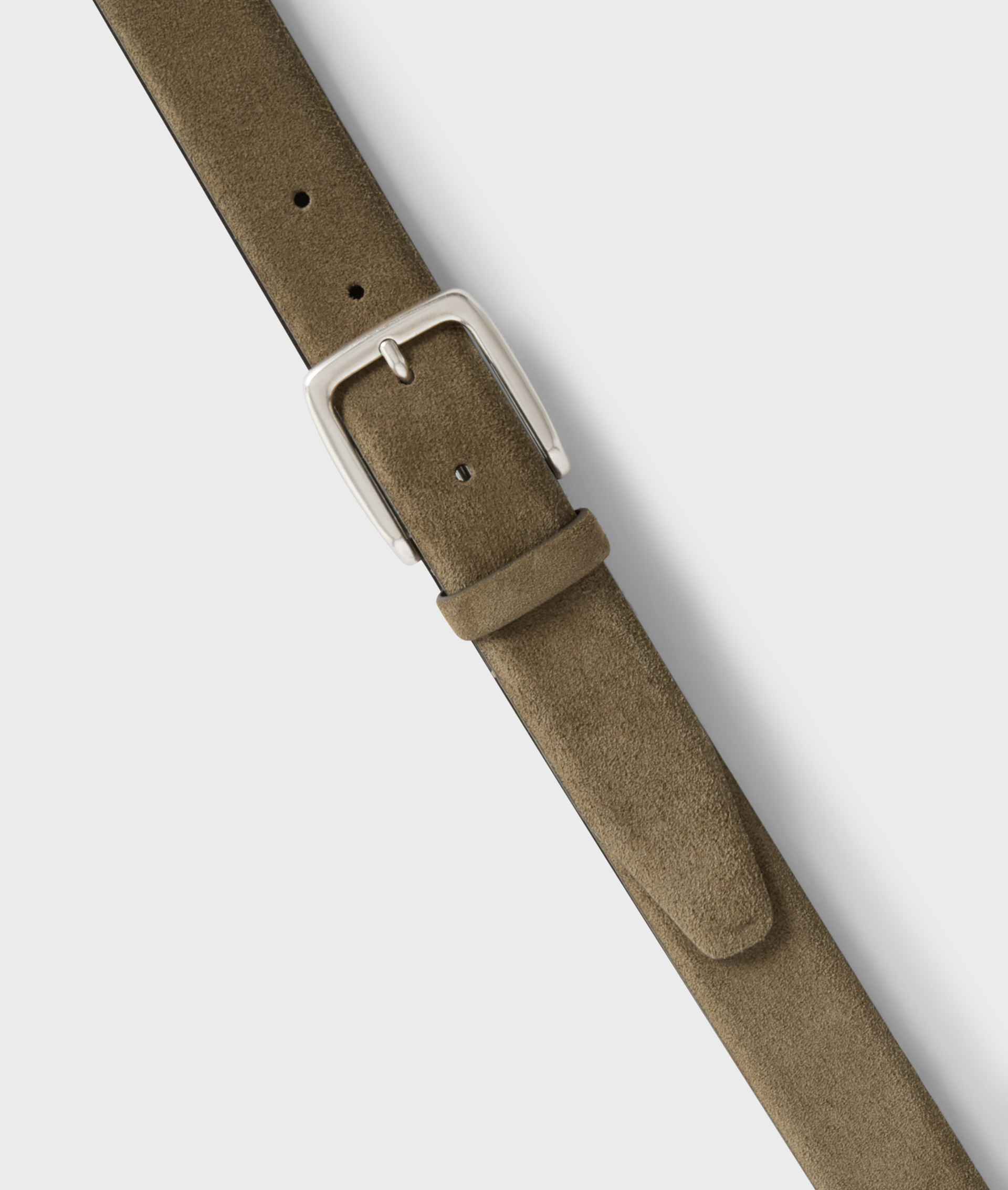 Suede Belt Green | Pal Zileri