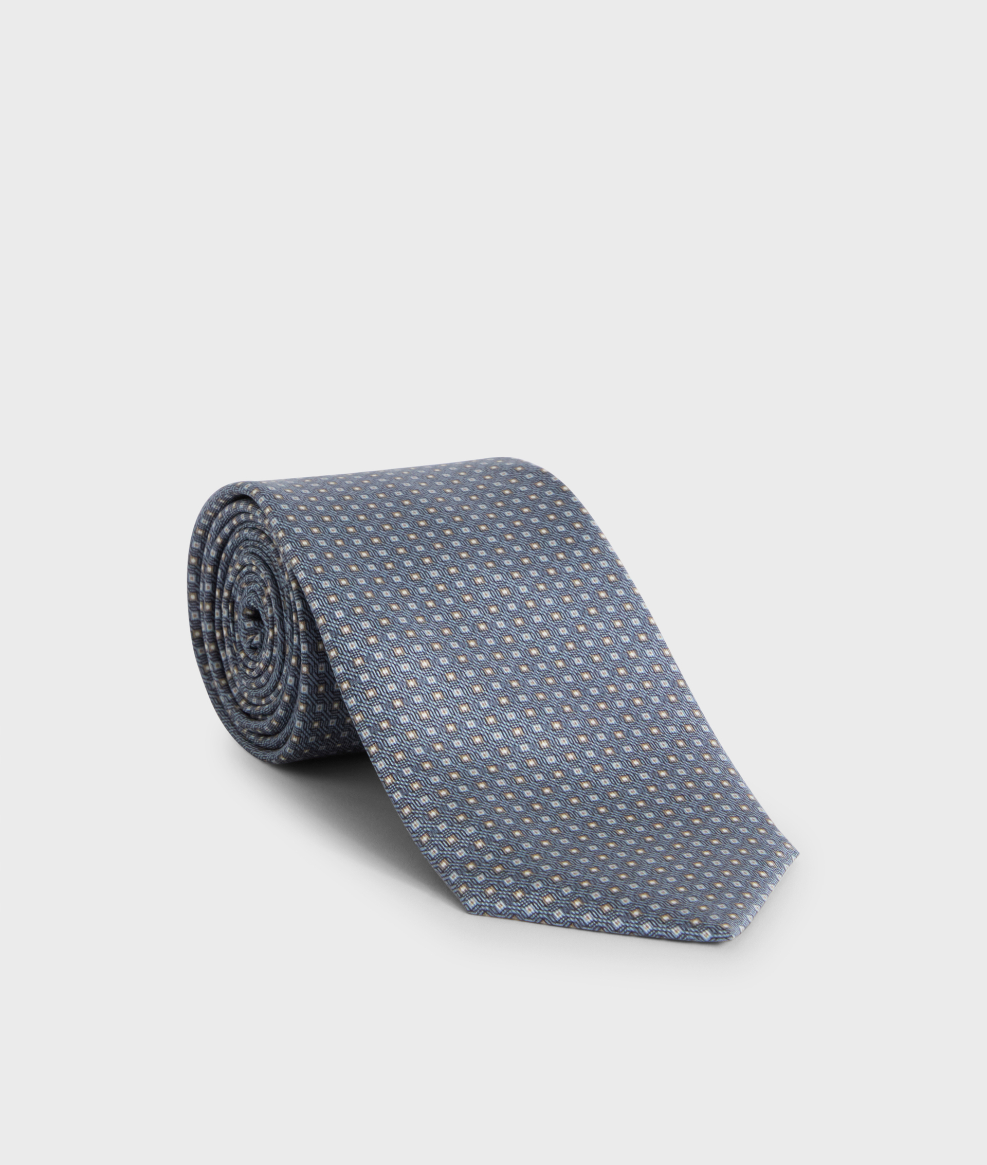 Tie In Pure Jacquard Silk Light Blue | Pal Zileri