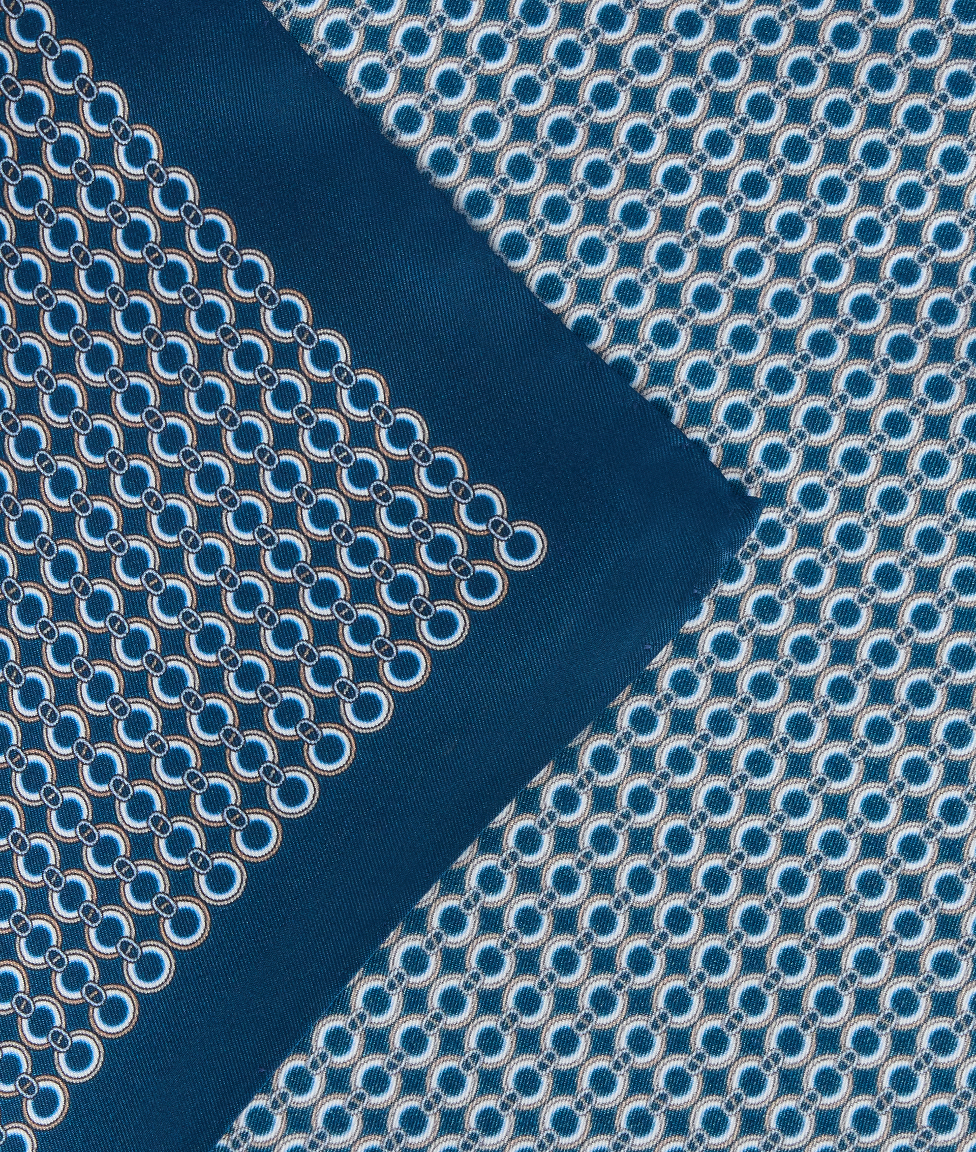 Pochette Da Taschino In Pura Seta Blu | Pal Zileri