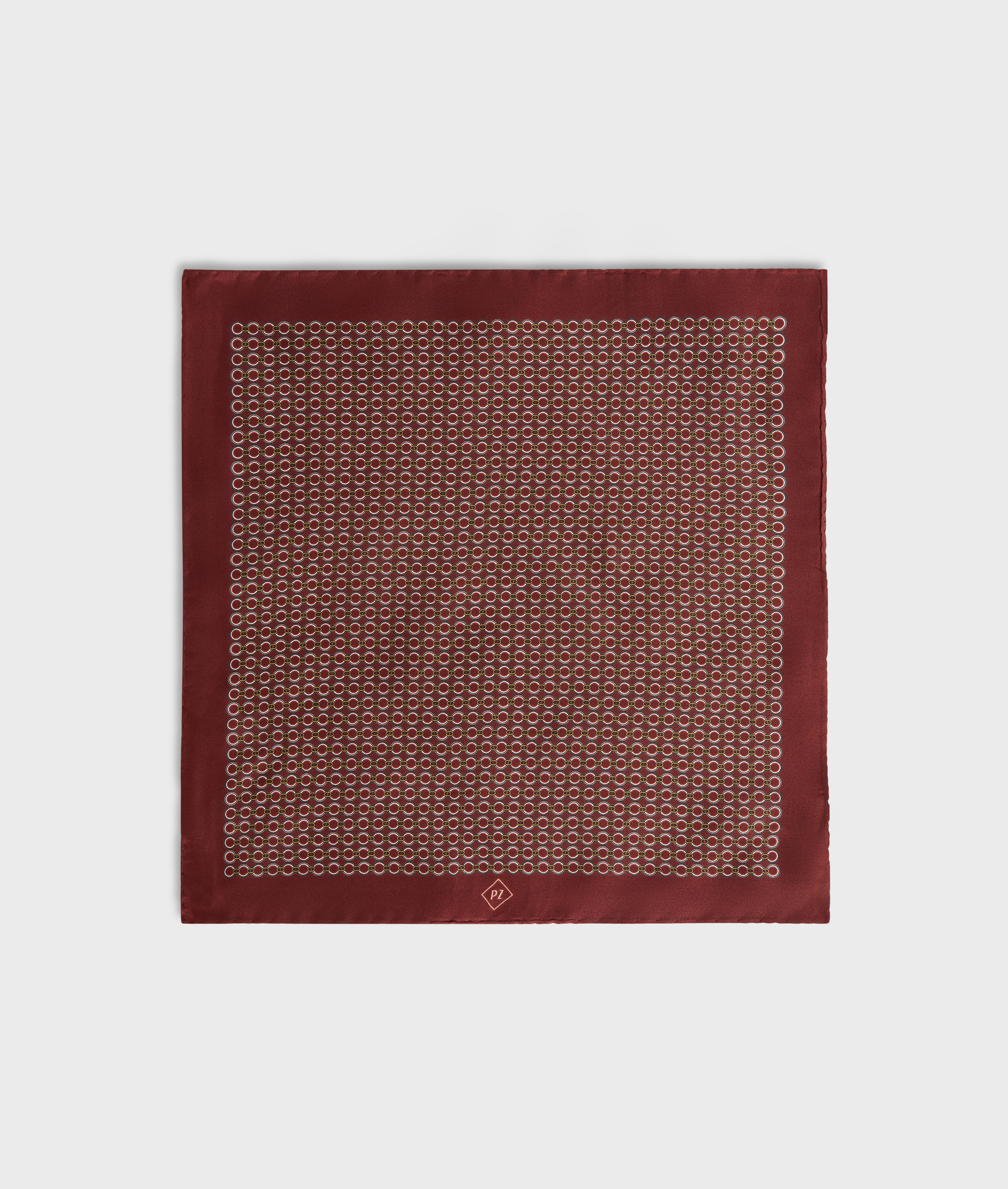 Pure Silk Pocket Square Orange | Pal Zileri