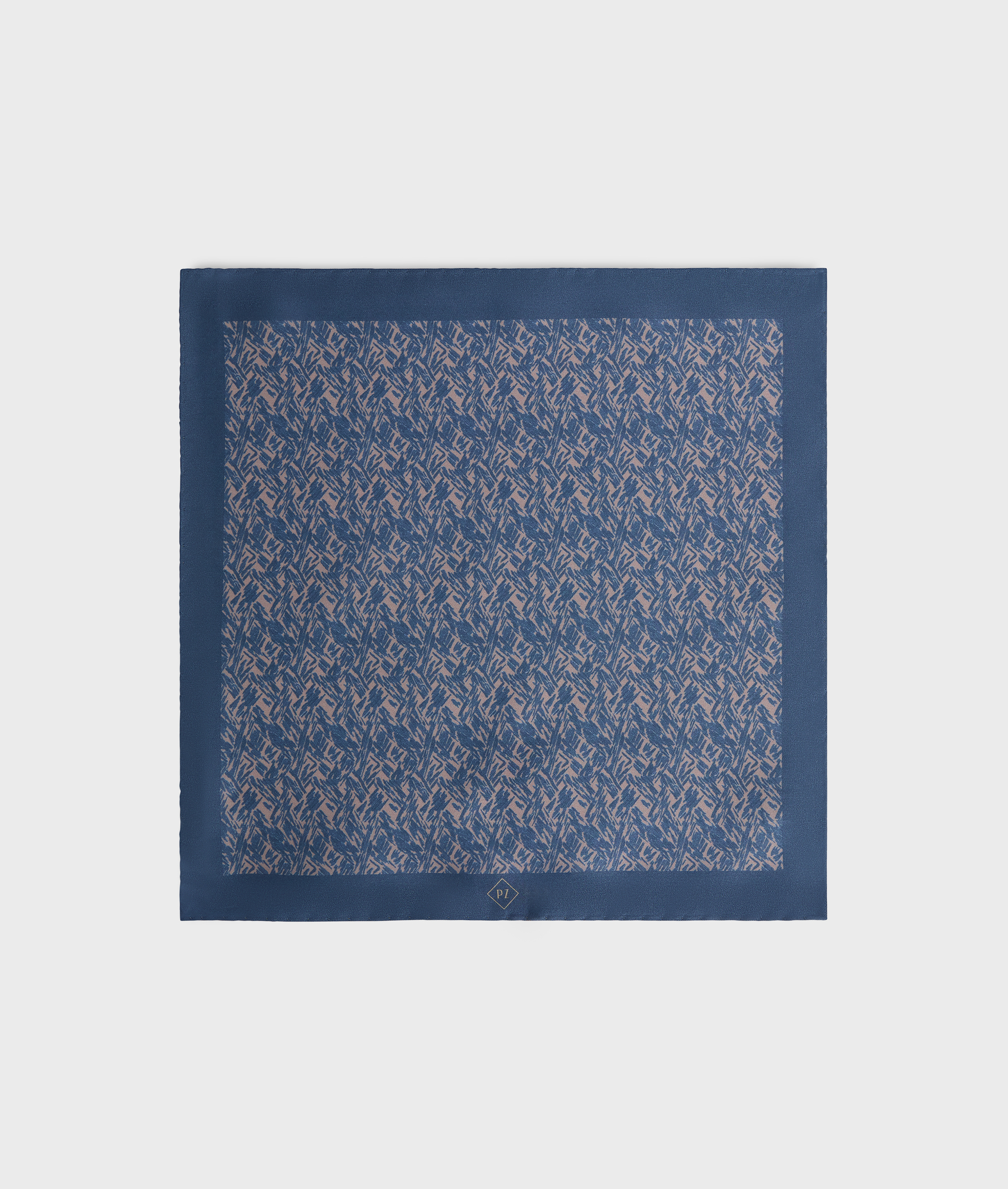 Pure Silk Pocket Square Light Brown | Pal Zileri
