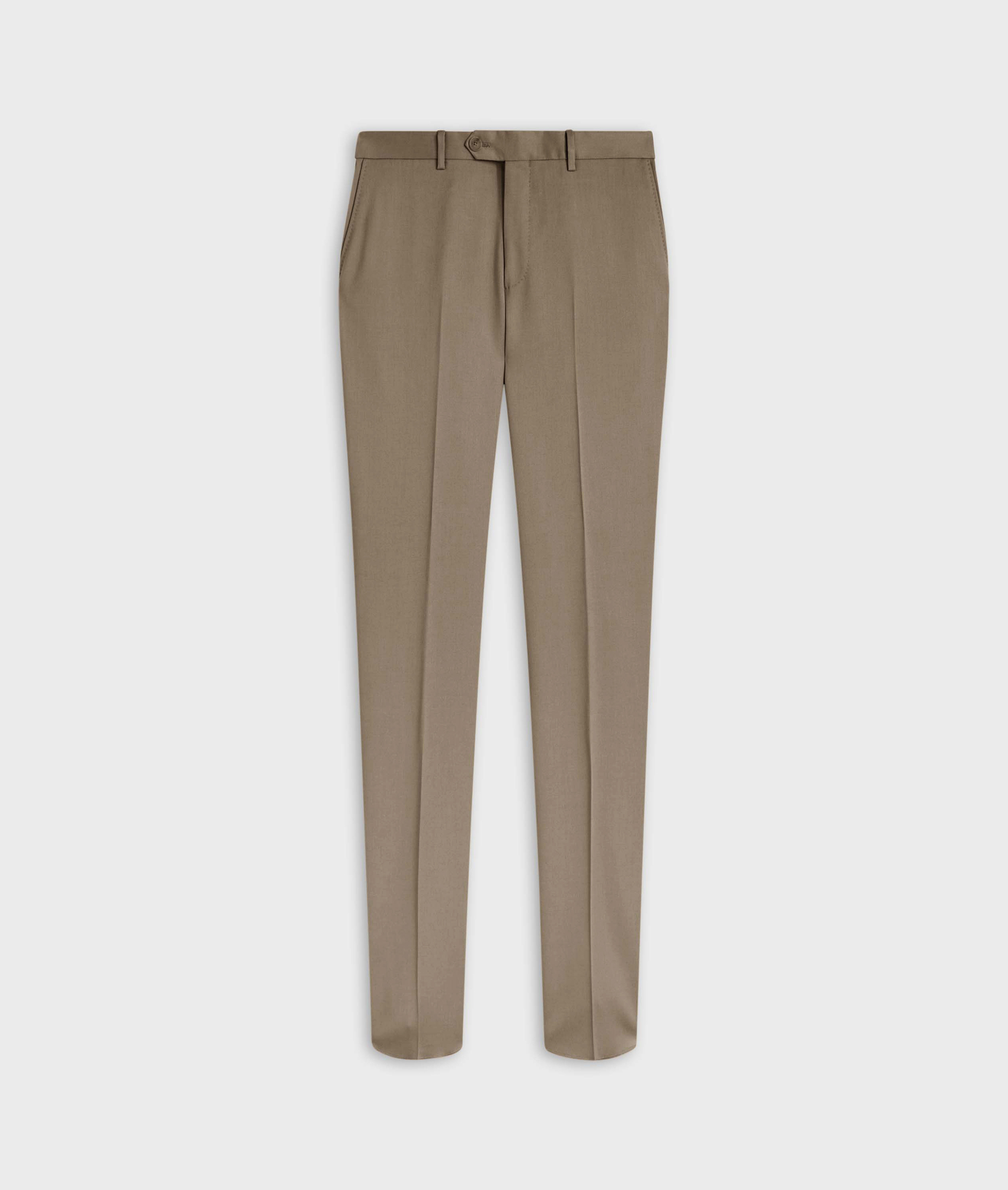 Pants In Wool And Technical Fabric Light Brown | Pal Zileri
