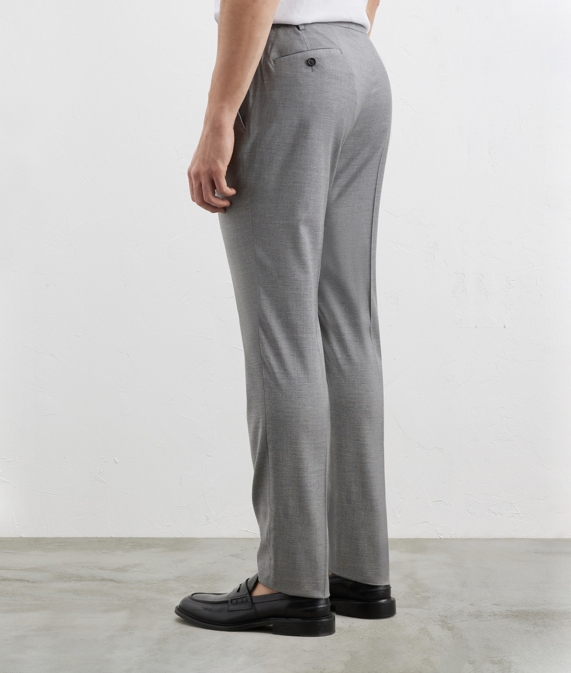 Pants In Wool And Viscose Light Grey | Pal Zileri