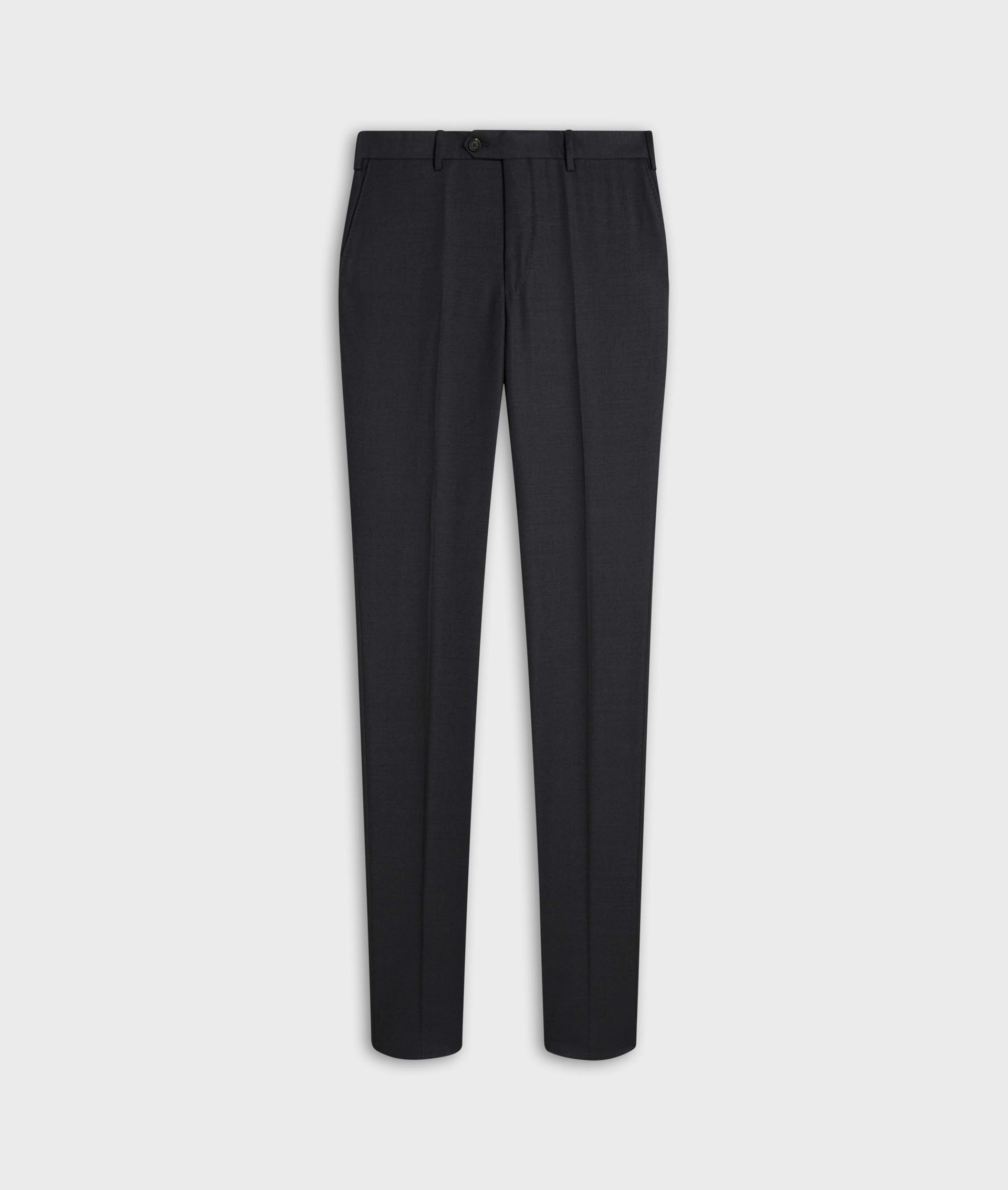 Wool Stretch Pants Dark Grey | Pal Zileri