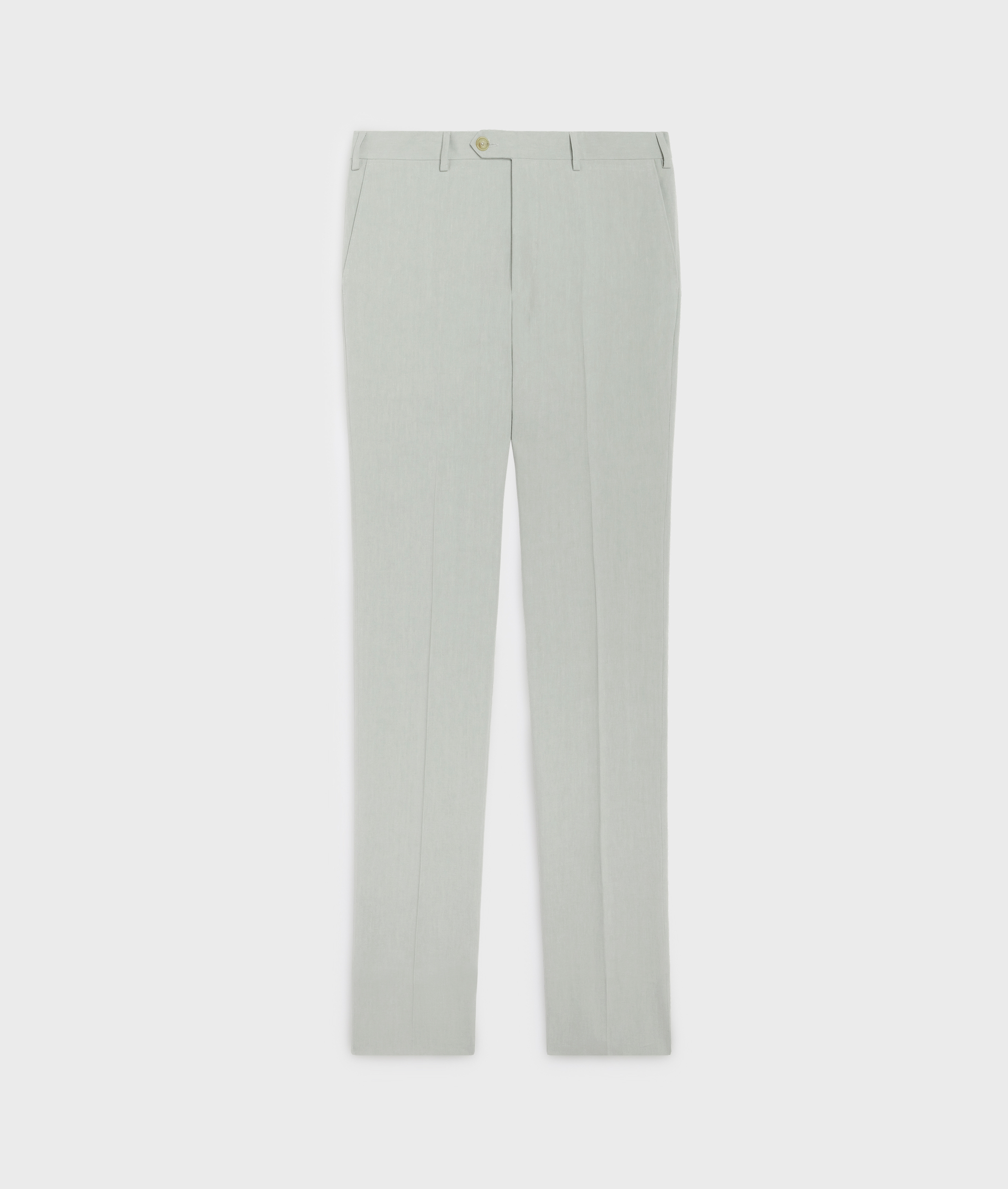 Pantaloni In Puro Lino Verde Chiaro - Pantaloni - Pal Zileri | Official Website