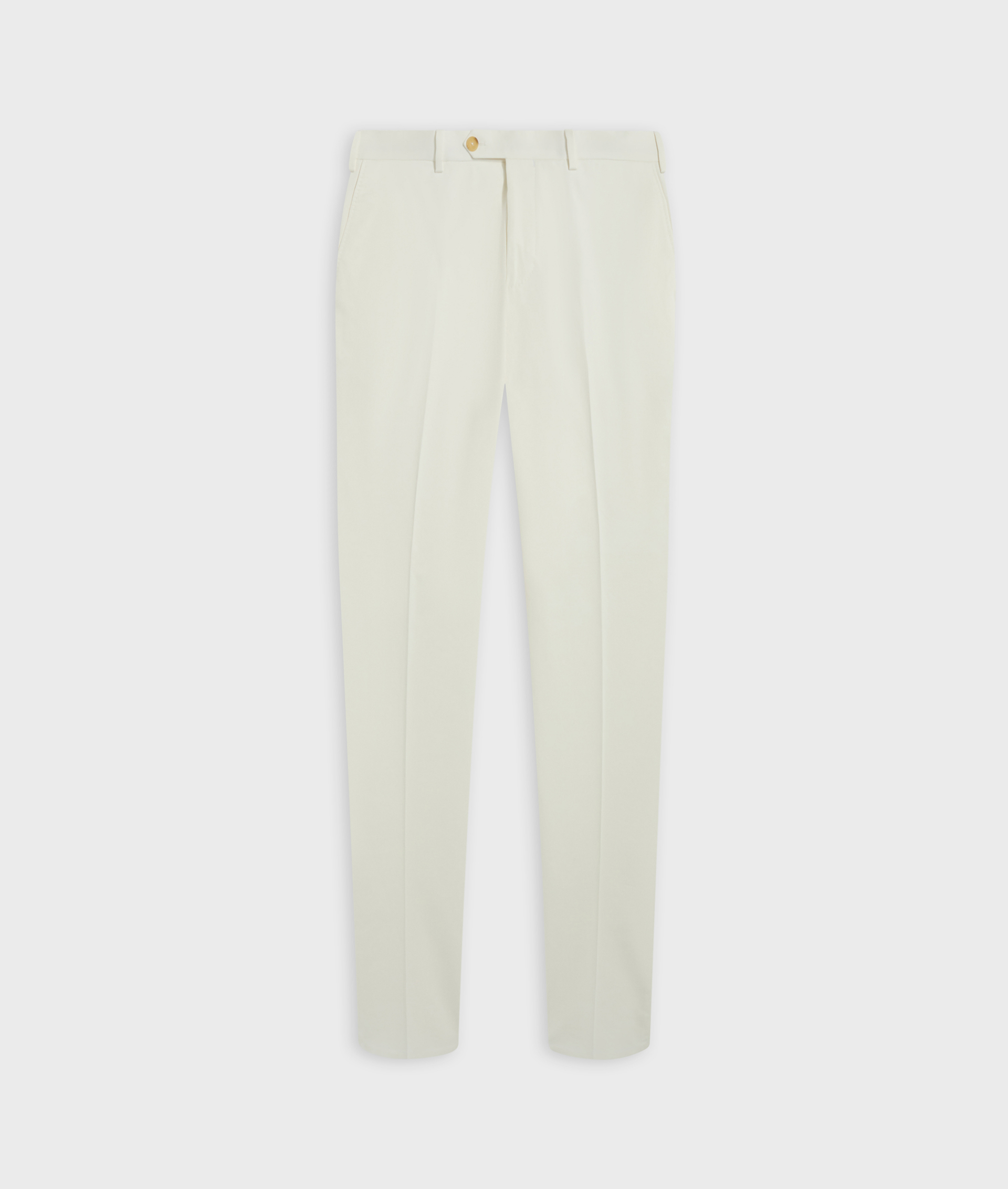 Pants In Stretch Cotton White | Pal Zileri