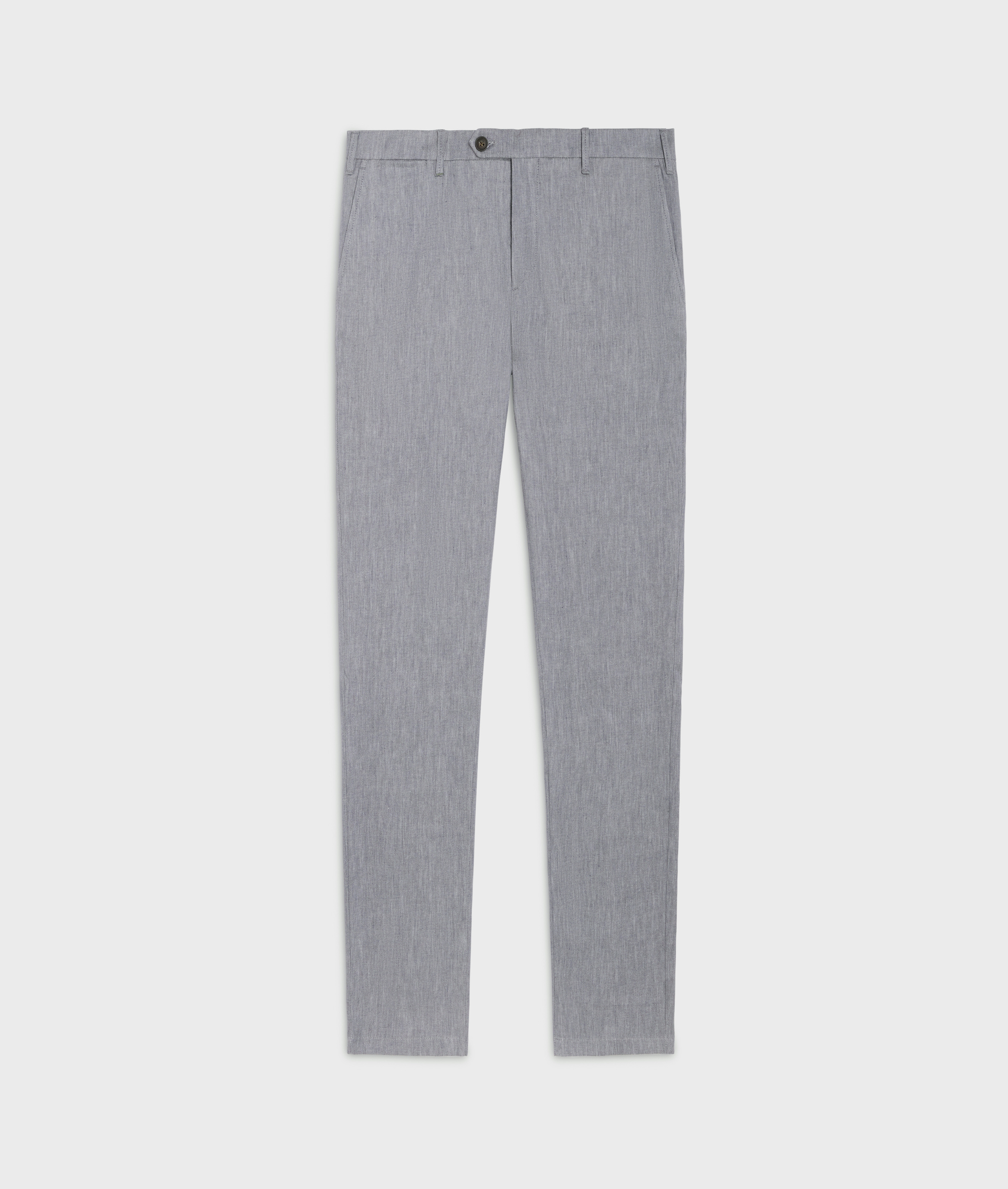 Pantaloni Chino Effetto Denim Grigio Chiaro - Pantaloni - Pal Zileri | Official Website