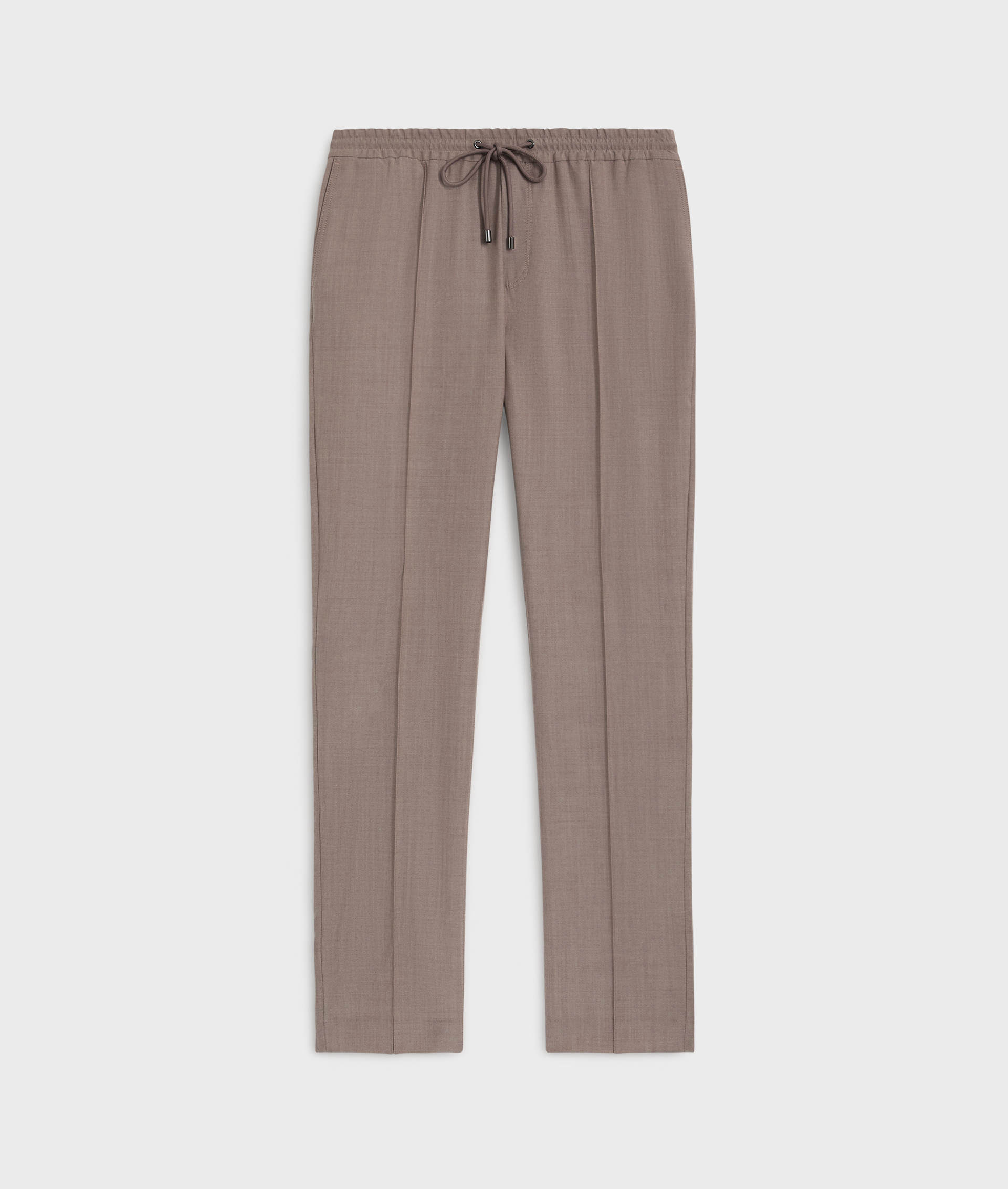 Stretch Wool Drawstring Pants Bordeaux | Pal Zileri