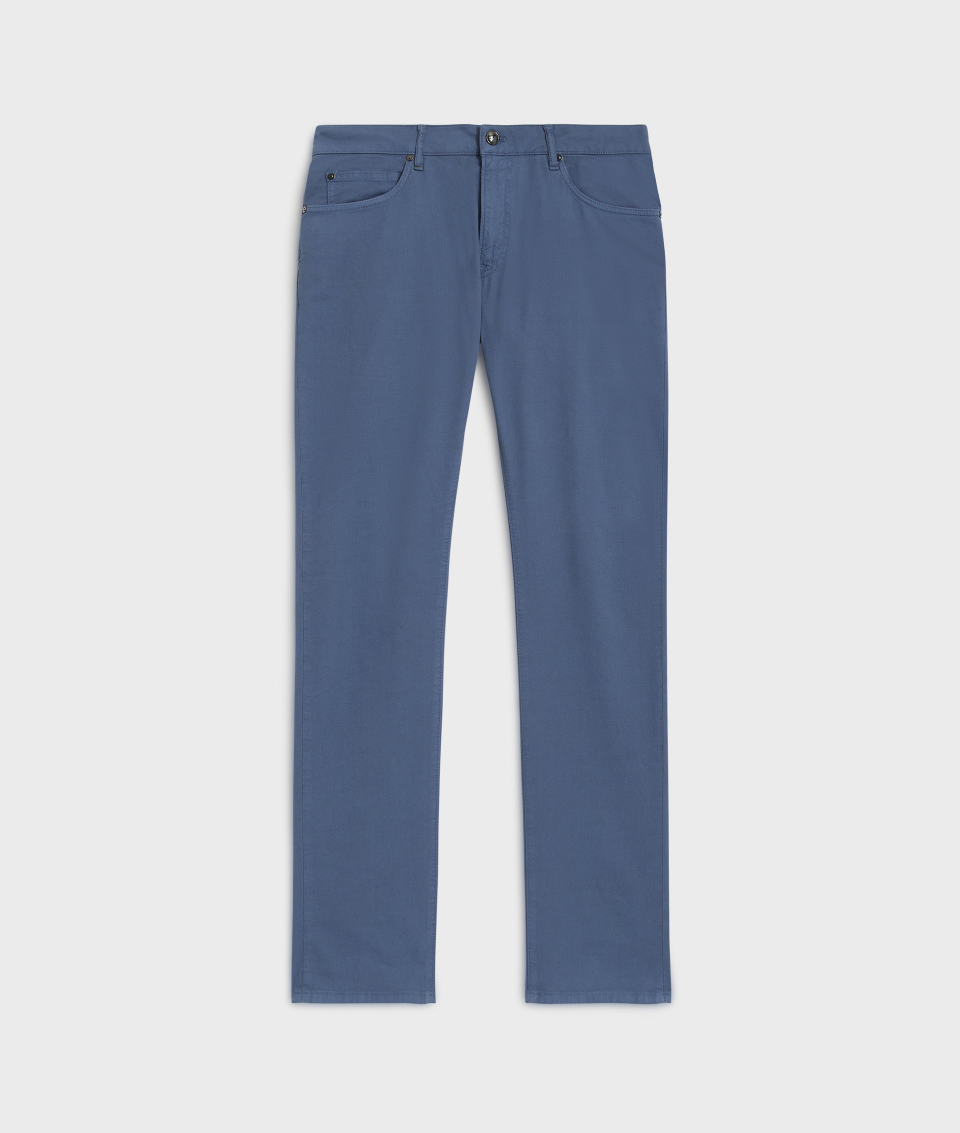 5 Pocket Stretch Cotton Pants Light Blue | Pal Zileri