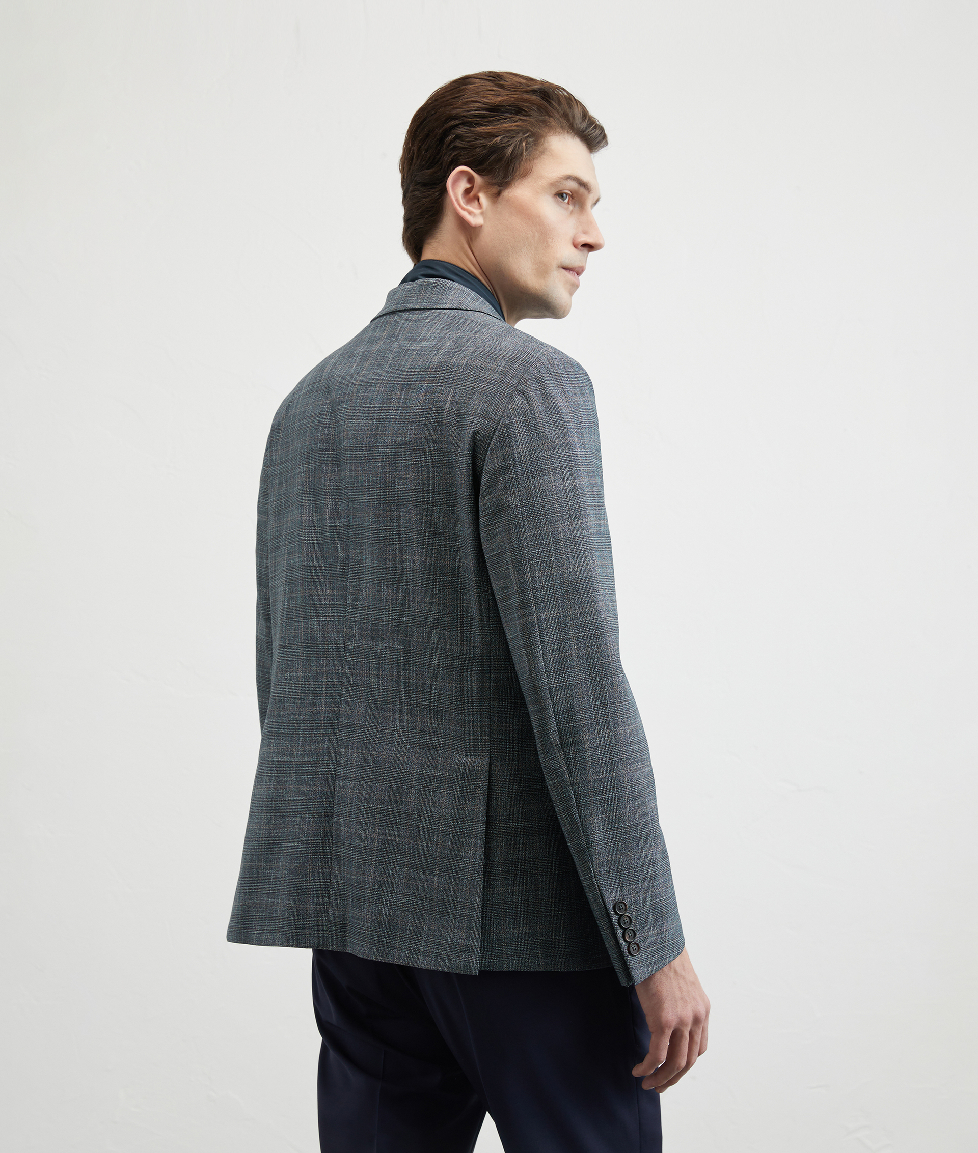 Scooter Jacket In Technical Fabric Blue | Pal Zileri