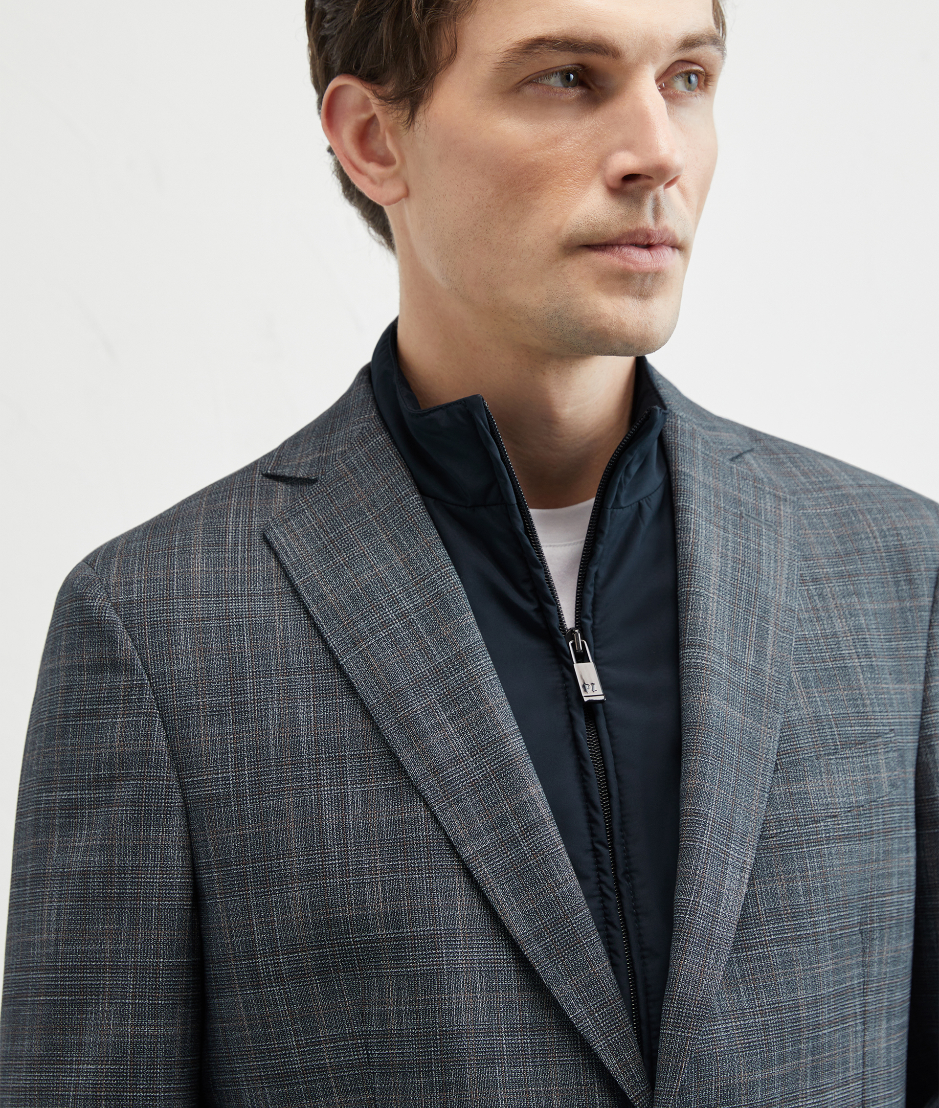 Scooter Jacket In Technical Fabric Blue | Pal Zileri