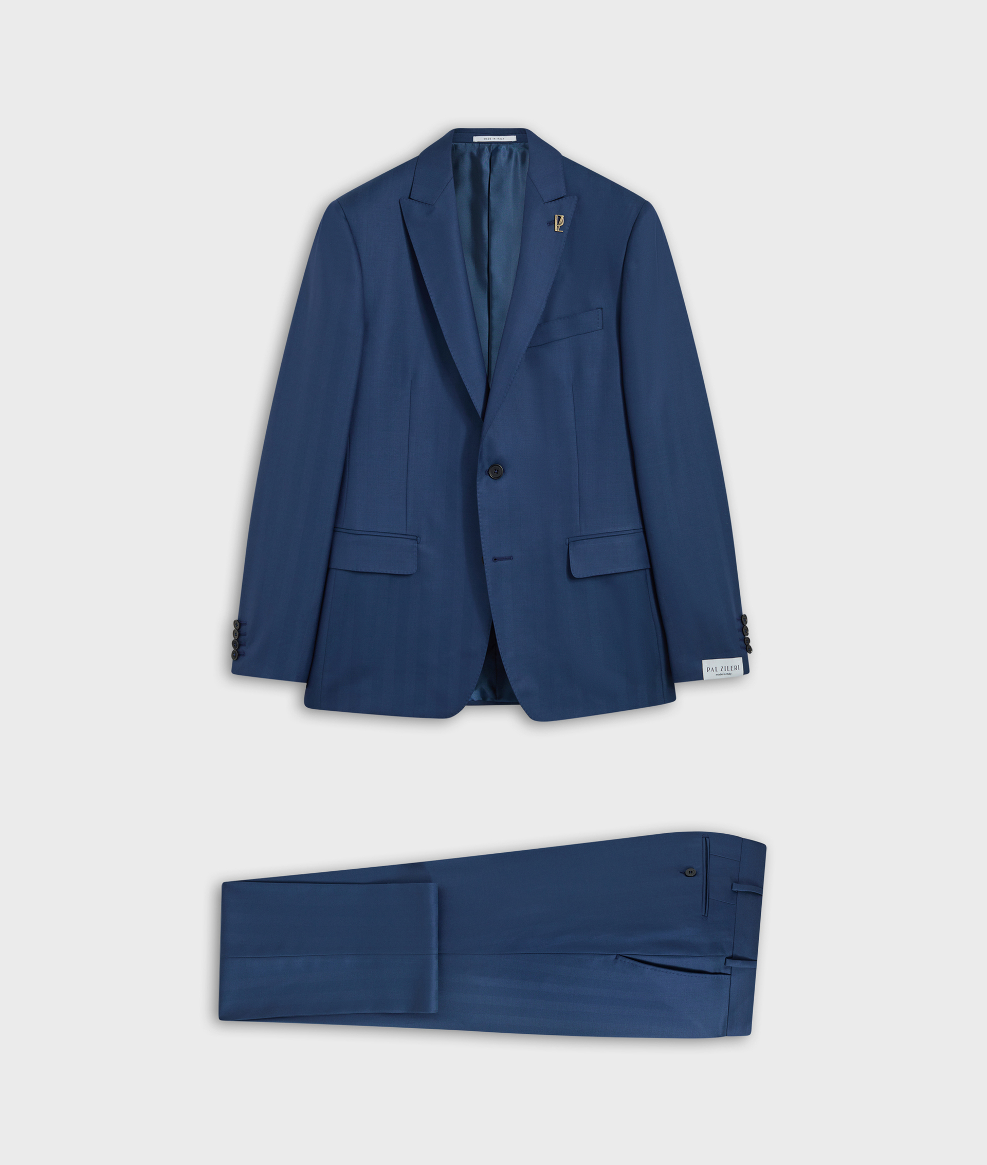 Vicenza Suit In Super 160'S Wool Blue | Pal Zileri