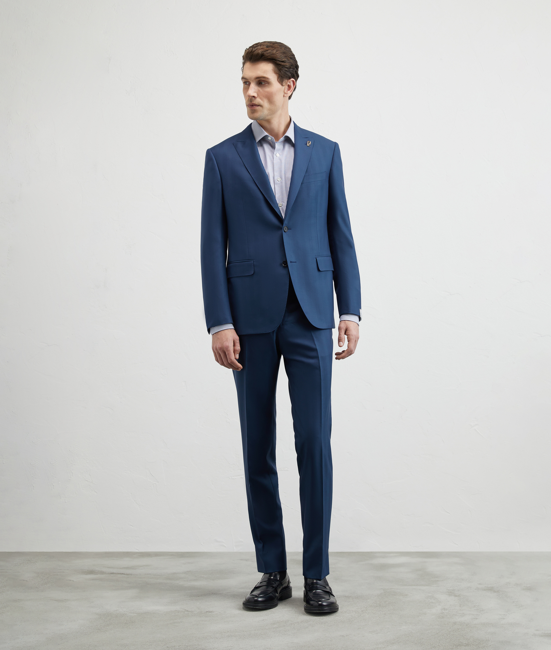 Vicenza Suit In Super 160'S Wool Blue | Pal Zileri