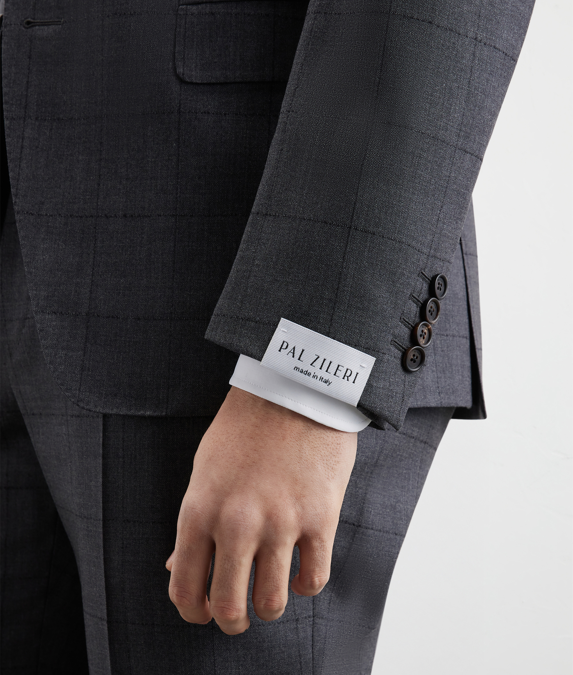Abito Club In Pura Lana Grigio Scuro | Pal Zileri