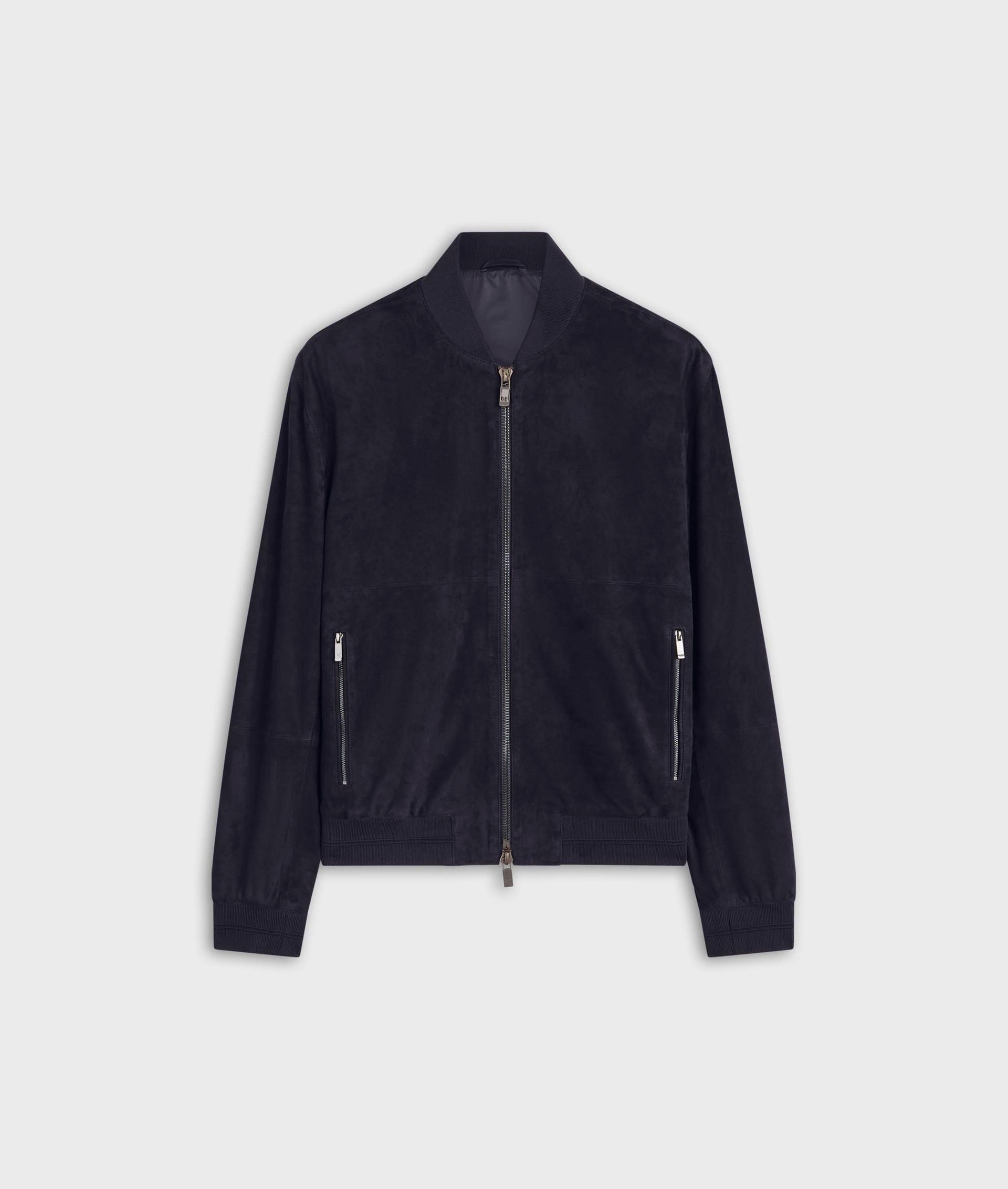 Ultra Light Suede Bomber Blue Navy | Pal Zileri