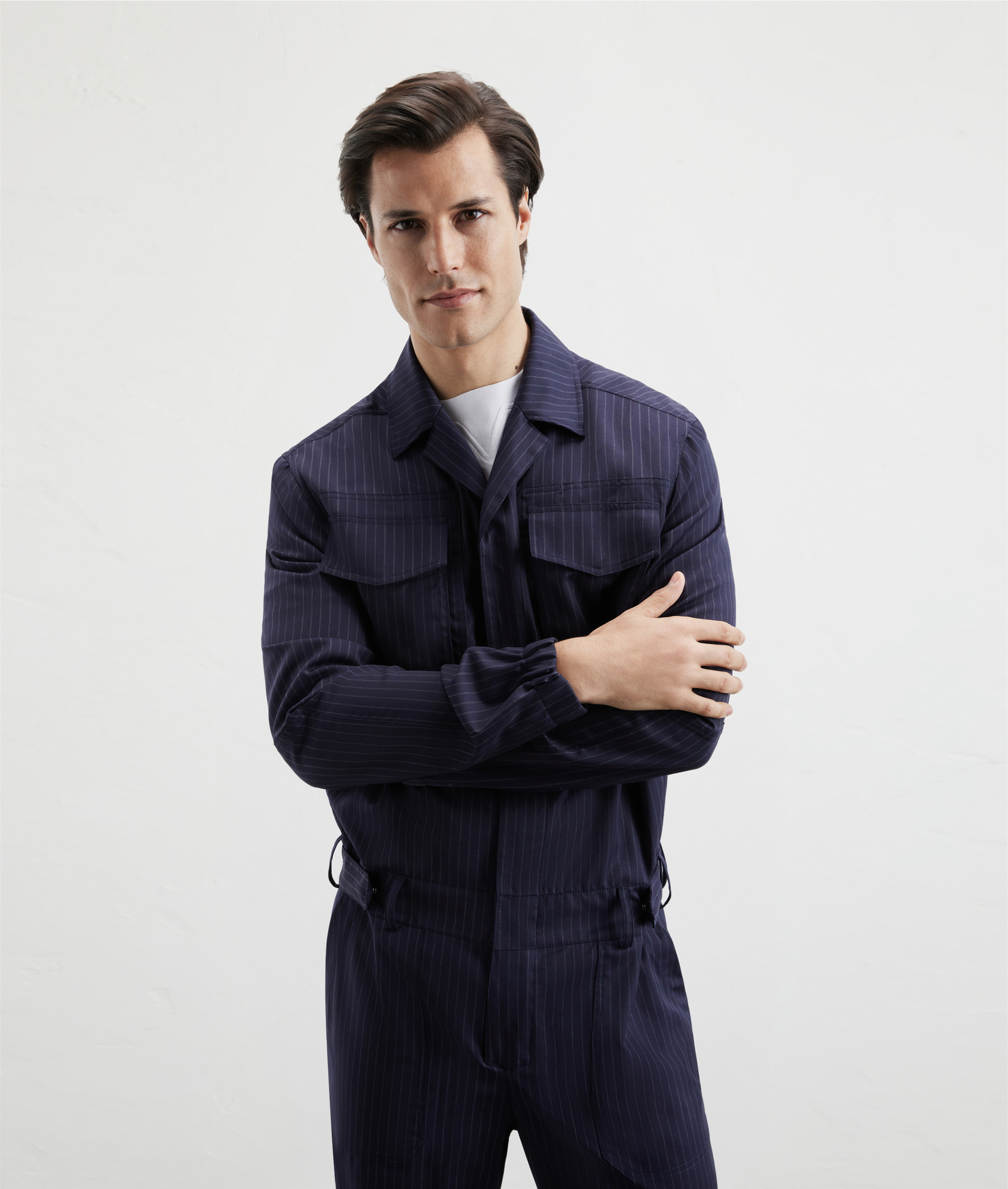 Boilersuit In Pura Lana 130'S Blu Navy | Pal Zileri