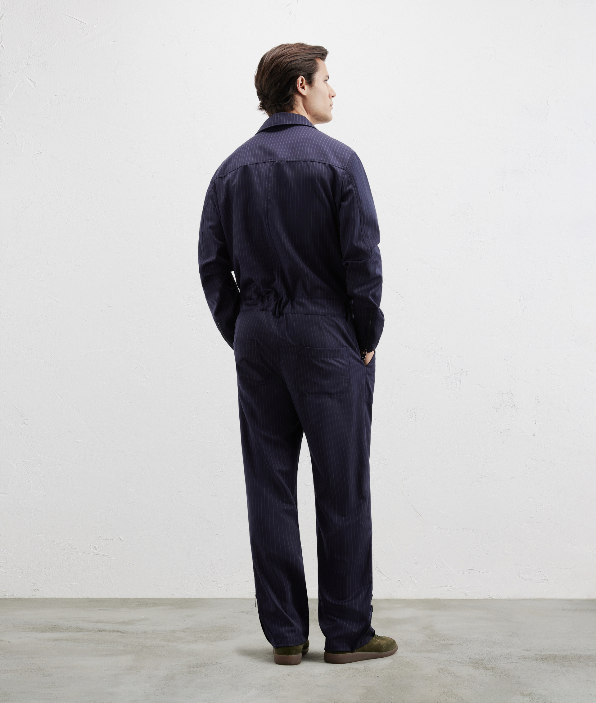 Boilersuit In Pura Lana 130'S Blu Navy | Pal Zileri