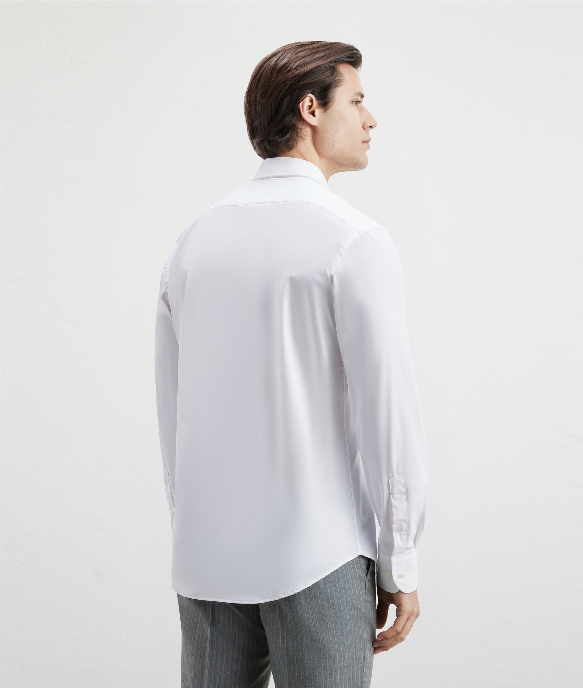Active Shirt In Technical Stretch Fabric White | Pal Zileri