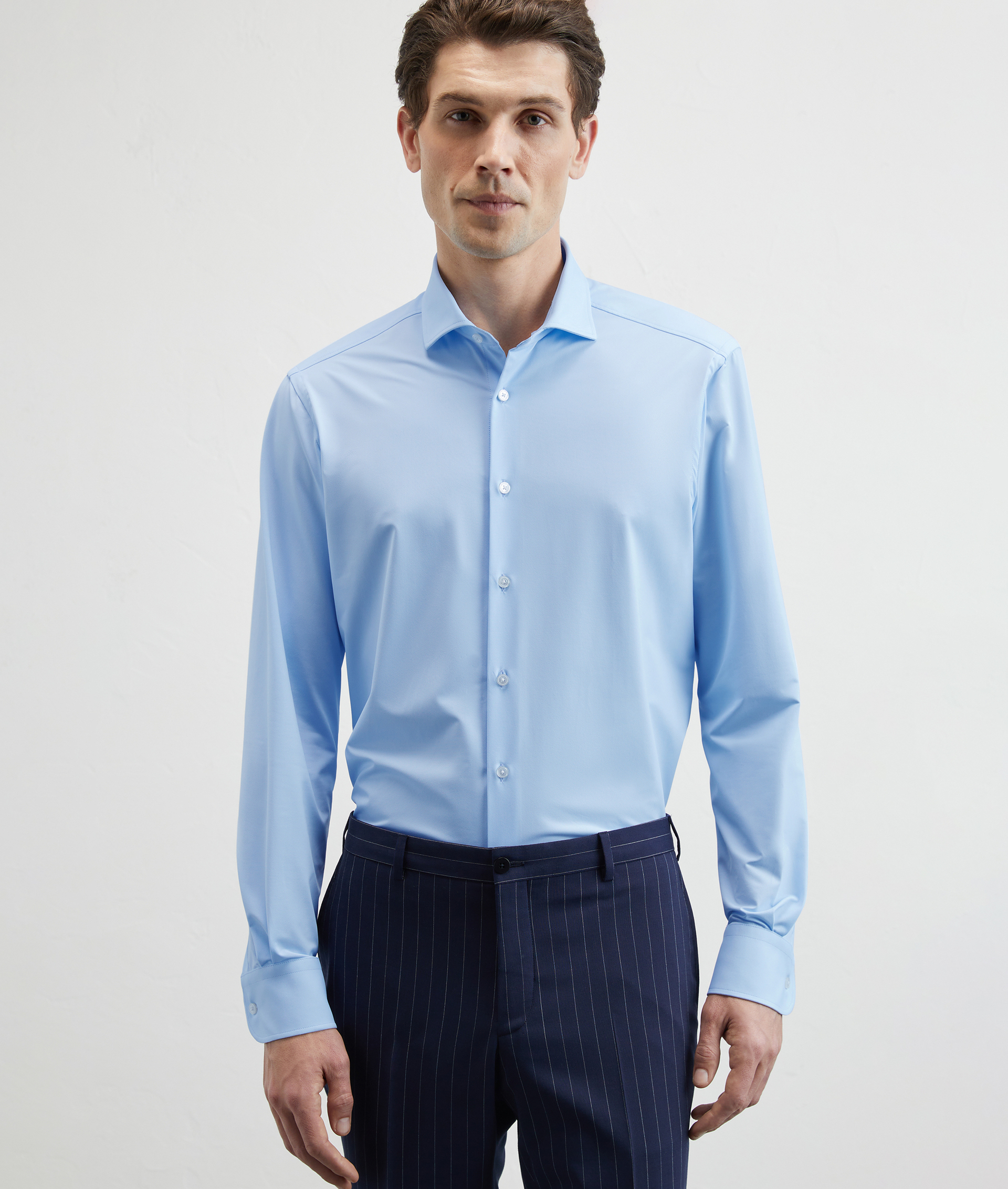 Active Stretch Shirt Light Blue | Pal Zileri