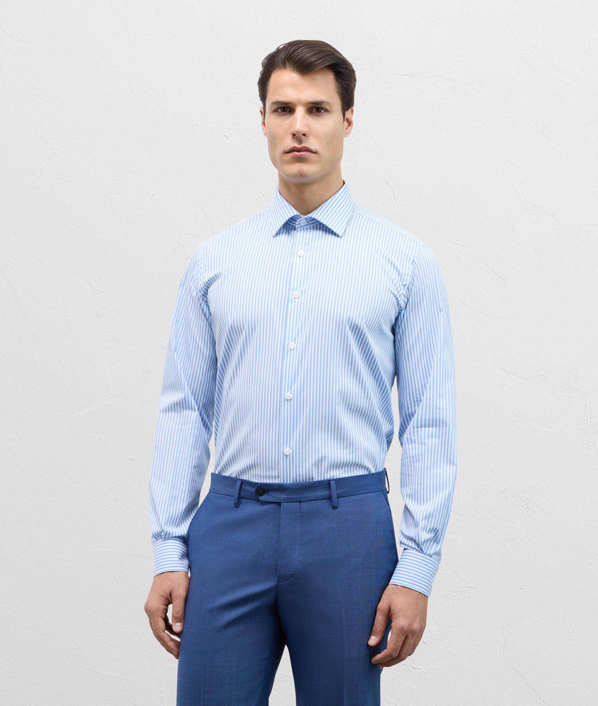 Shirt with Milano collar light blue | Pal Zileri