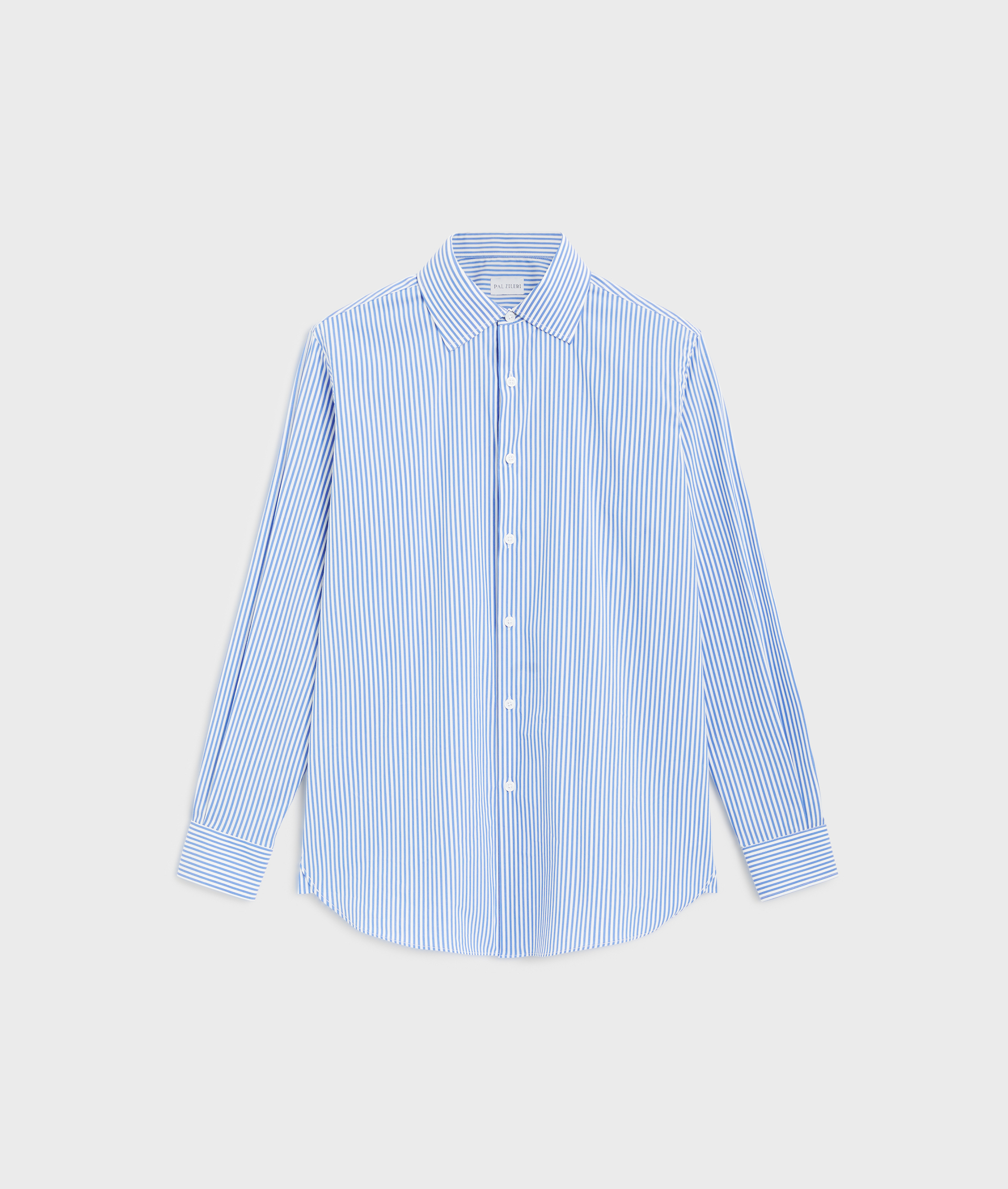 Shirt with Milano collar blue | Pal Zileri