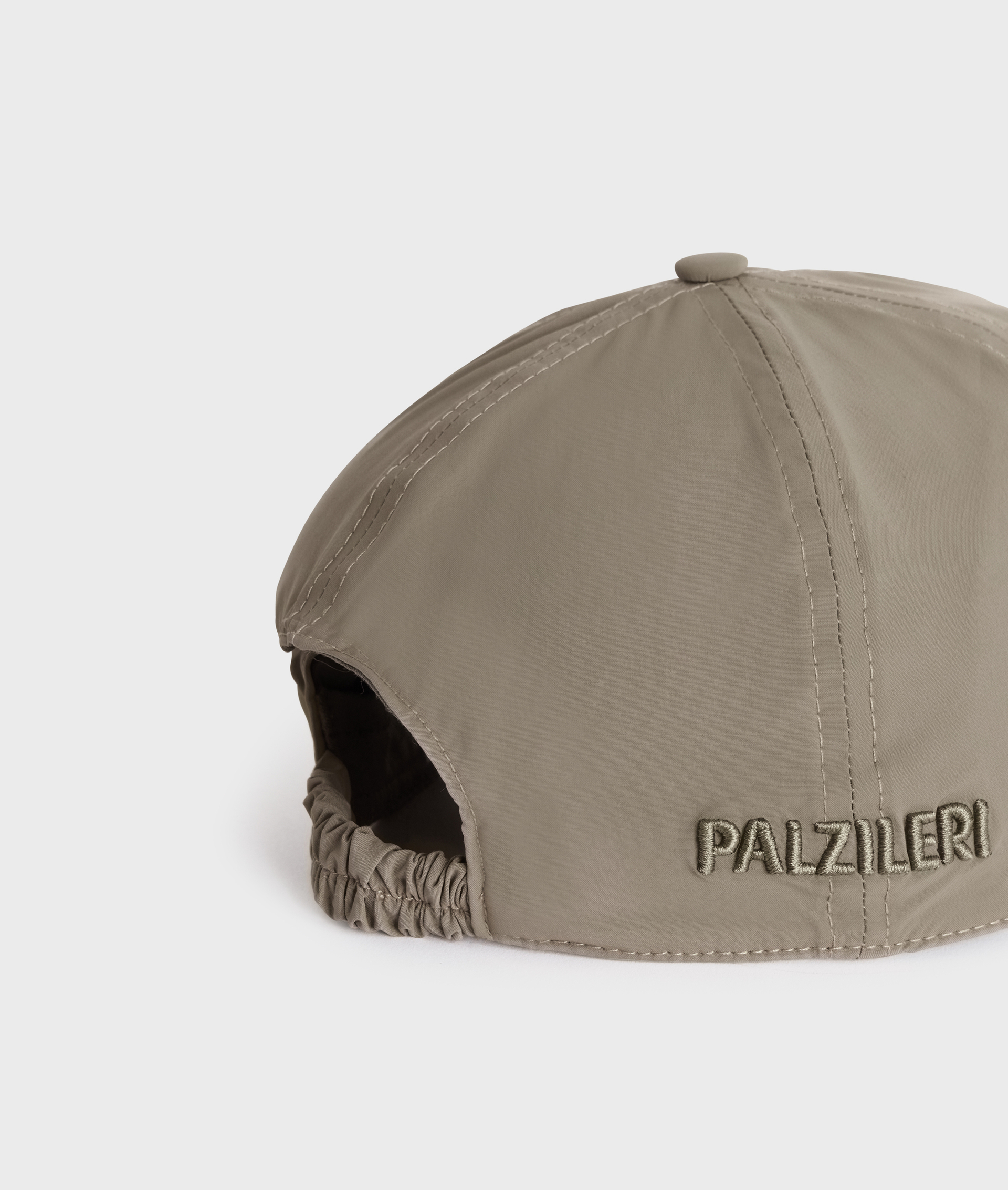 Baseball cap with side embroidered logo light brown | Pal Zileri