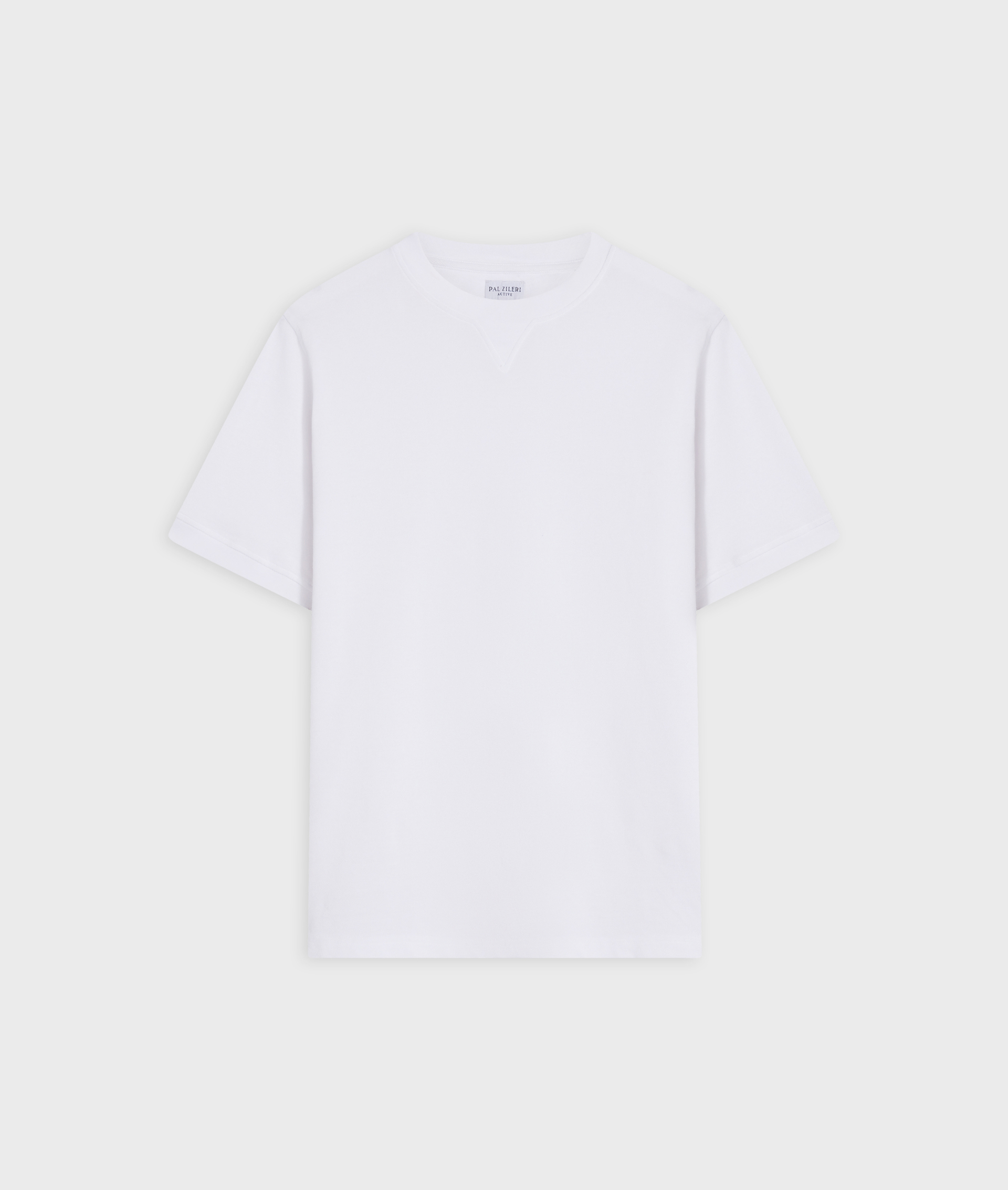Tshirt Active In Puro Cotone Bianco | Pal Zileri
