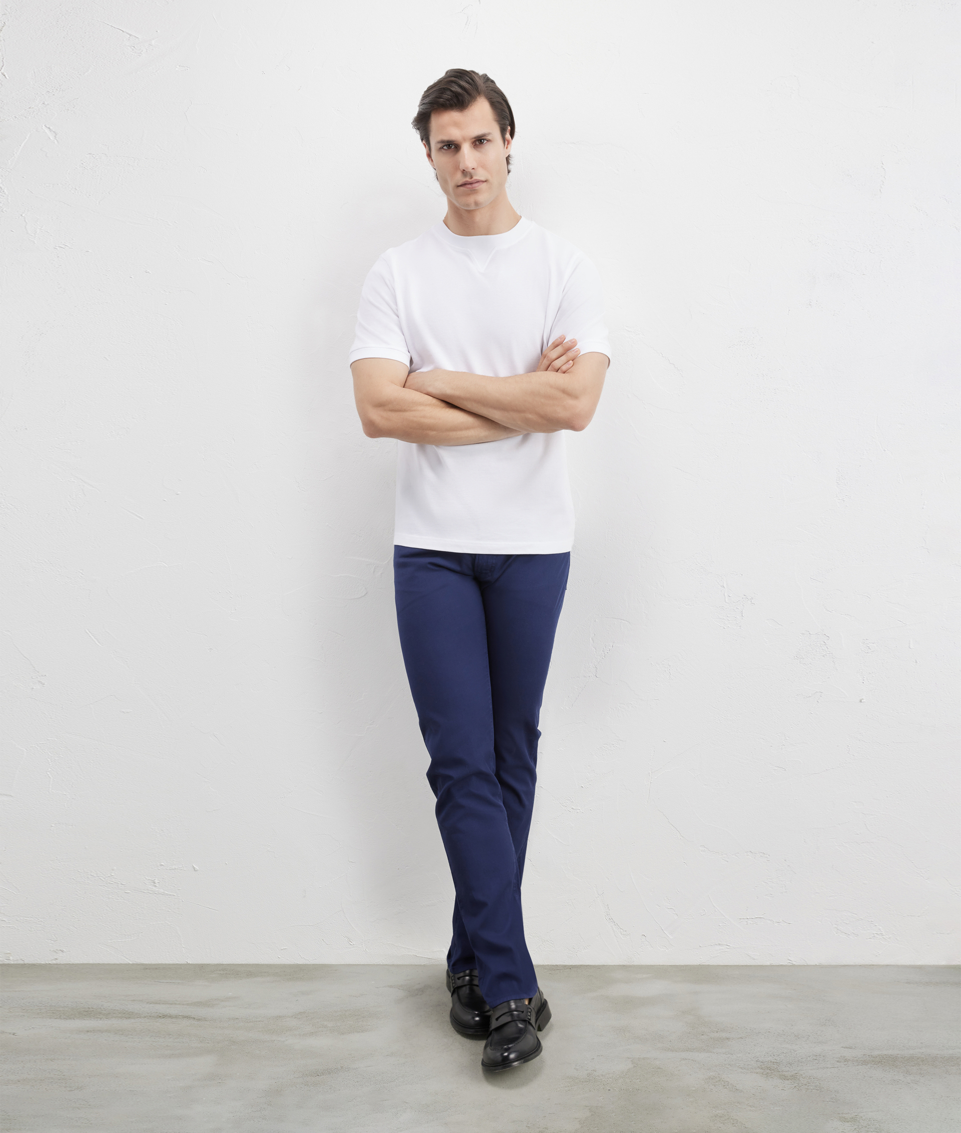 Tshirt Active In Puro Cotone Bianco | Pal Zileri