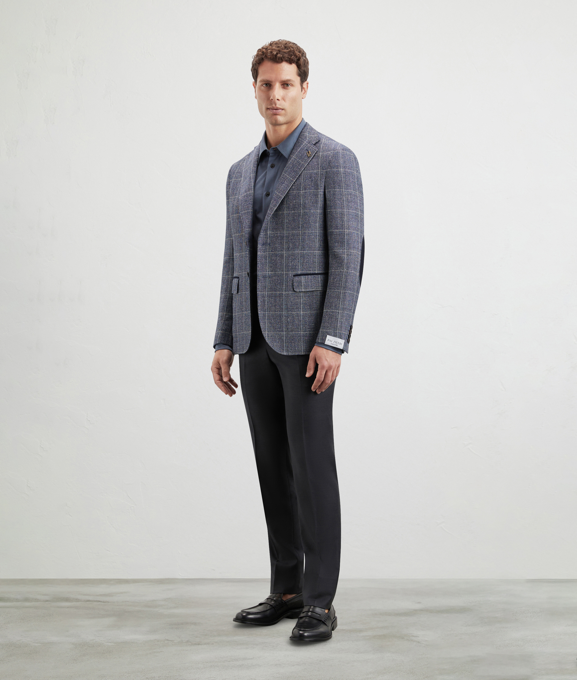 Shirt In Cotton And Lyocell Light Blue | Pal Zileri