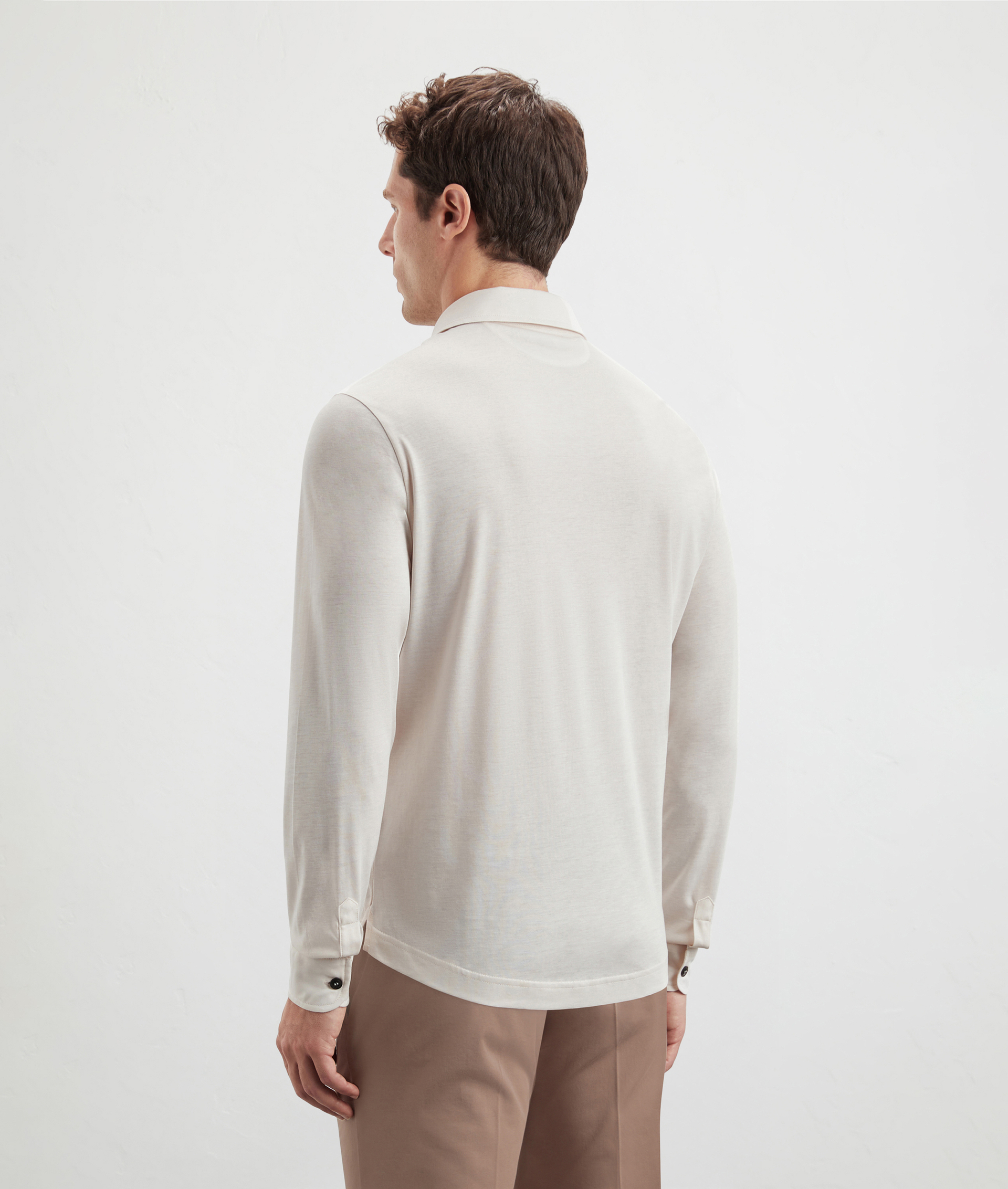 Shirt In Cotton And Lyocell White | Pal Zileri
