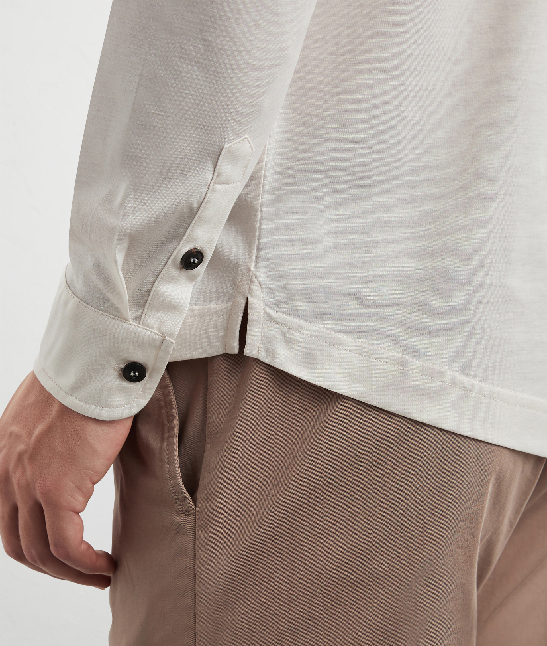Shirt In Cotton And Lyocell White | Pal Zileri