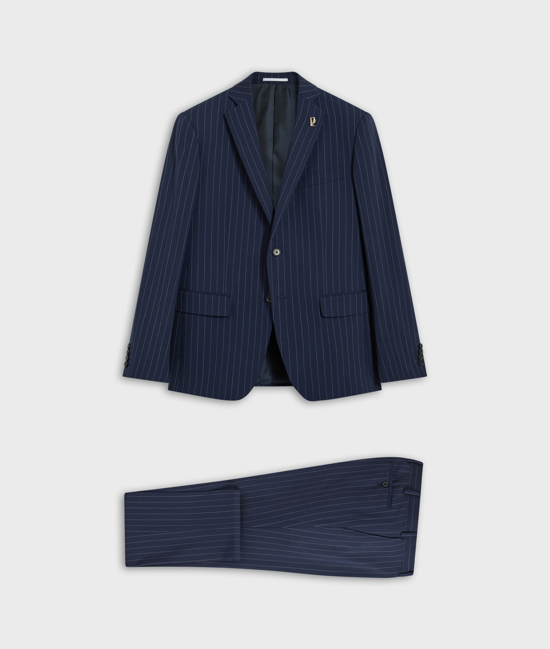 Lord Suit In Stretch Wool Blue Navy | Pal Zileri