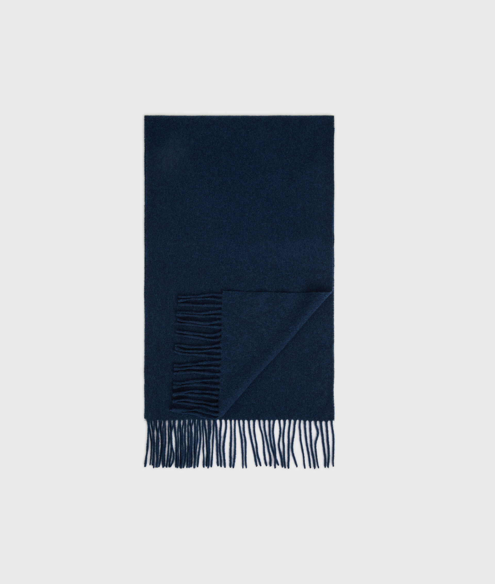 navy blue scarf in pure wool - Textiles - Pal Zileri | Official Website